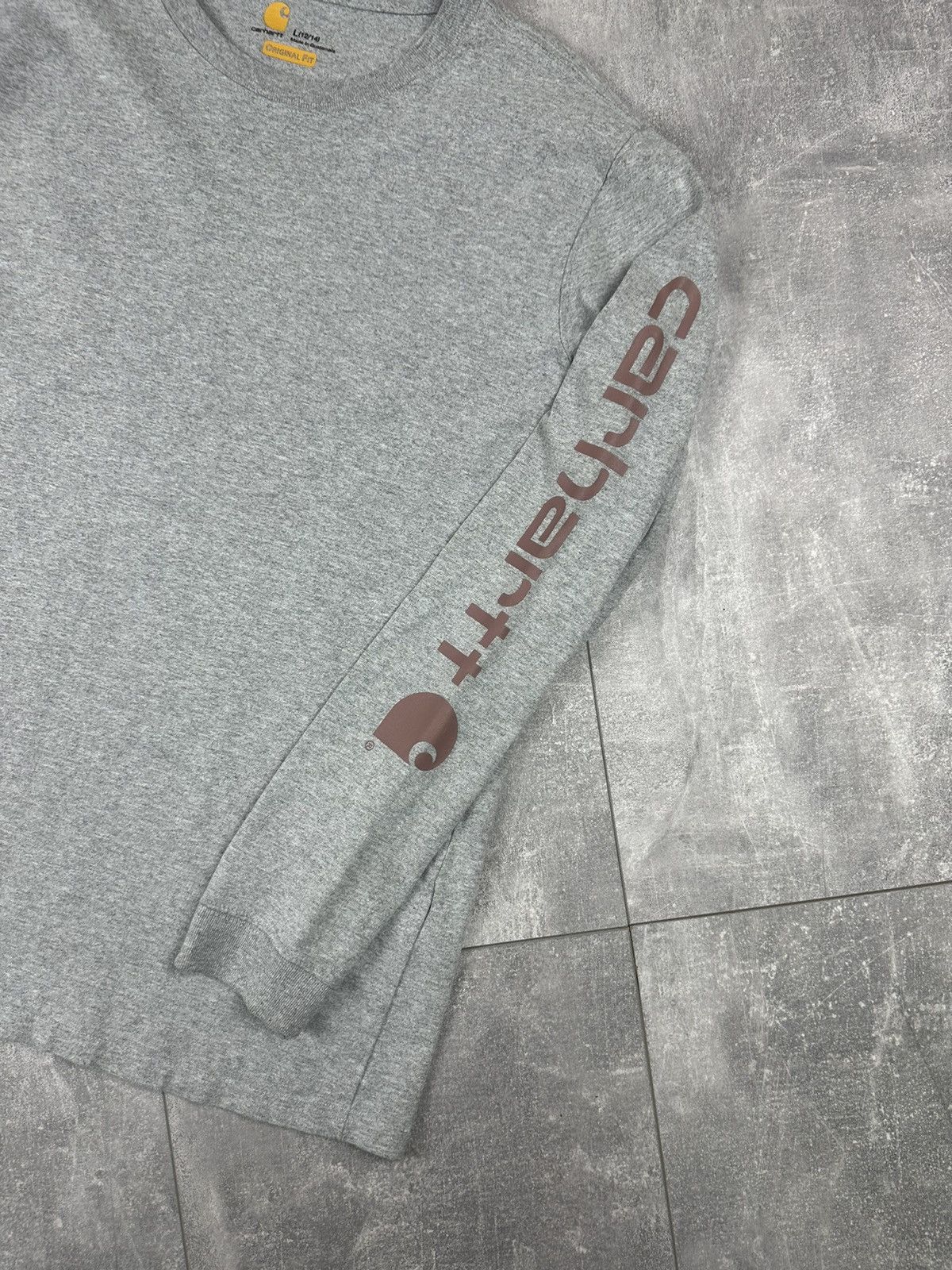 Carhartt Women’s Carhartt Long Sleeve Overprint Logo Size L / US 10 / IT 46 - 4 Thumbnail