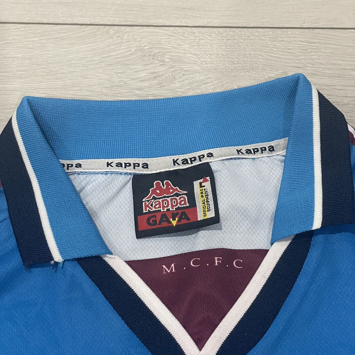 Kappa × Vintage Manchester City 90s BROTHER Football te Shirt Vintage jersey Size US M / EU 48-50 / 2 - 3 Thumbnail