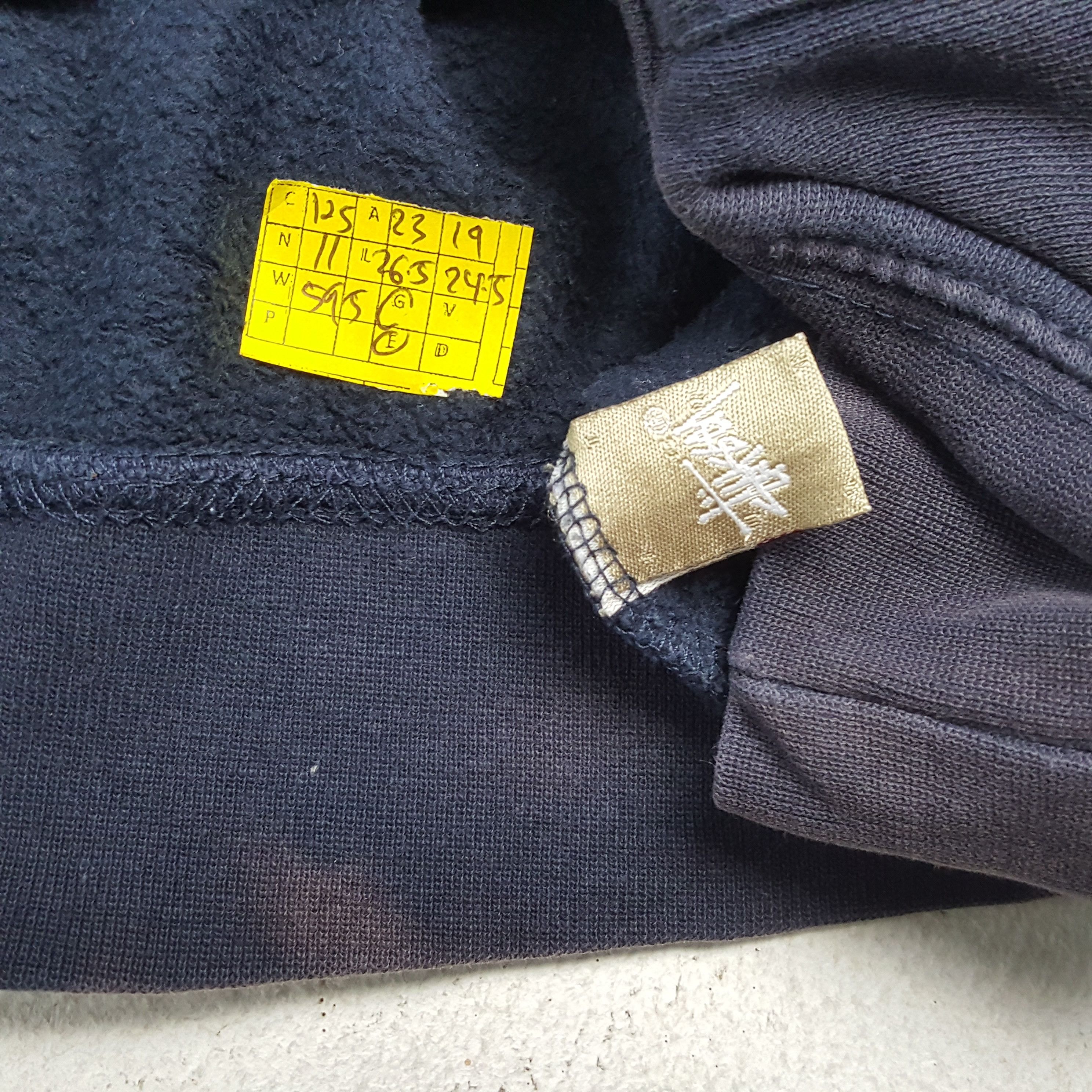 Stussy × Vintage Vintage STUSSY Streetwear Skateboard Distressed Hoodies Size US L / EU 52-54 / 3 - 7 Thumbnail