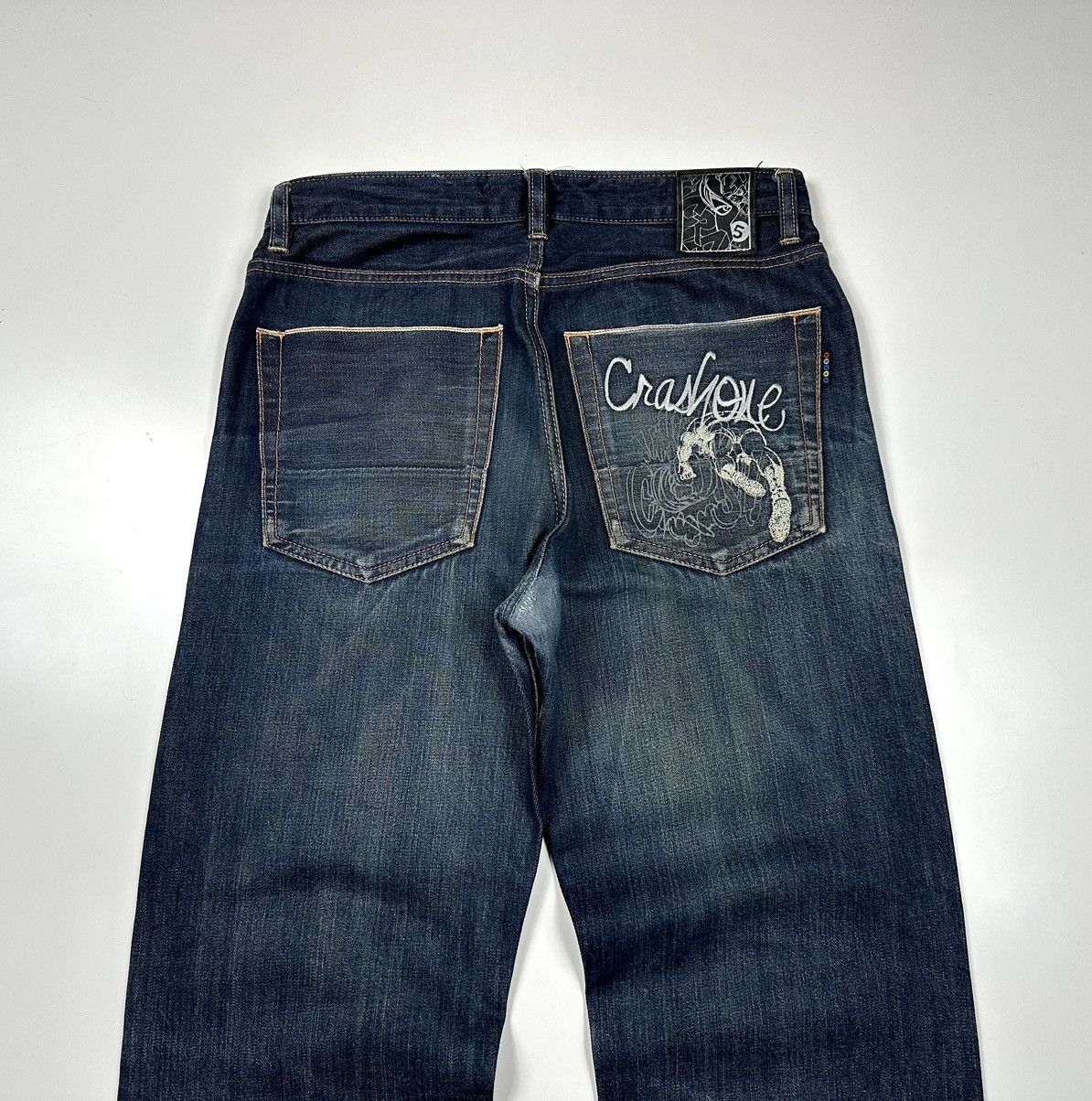 Japanese Brand × Jean Crash Brook Avenue The Bronx Nyc Selvedge Denim Jeans Size US 31 - 6 Thumbnail