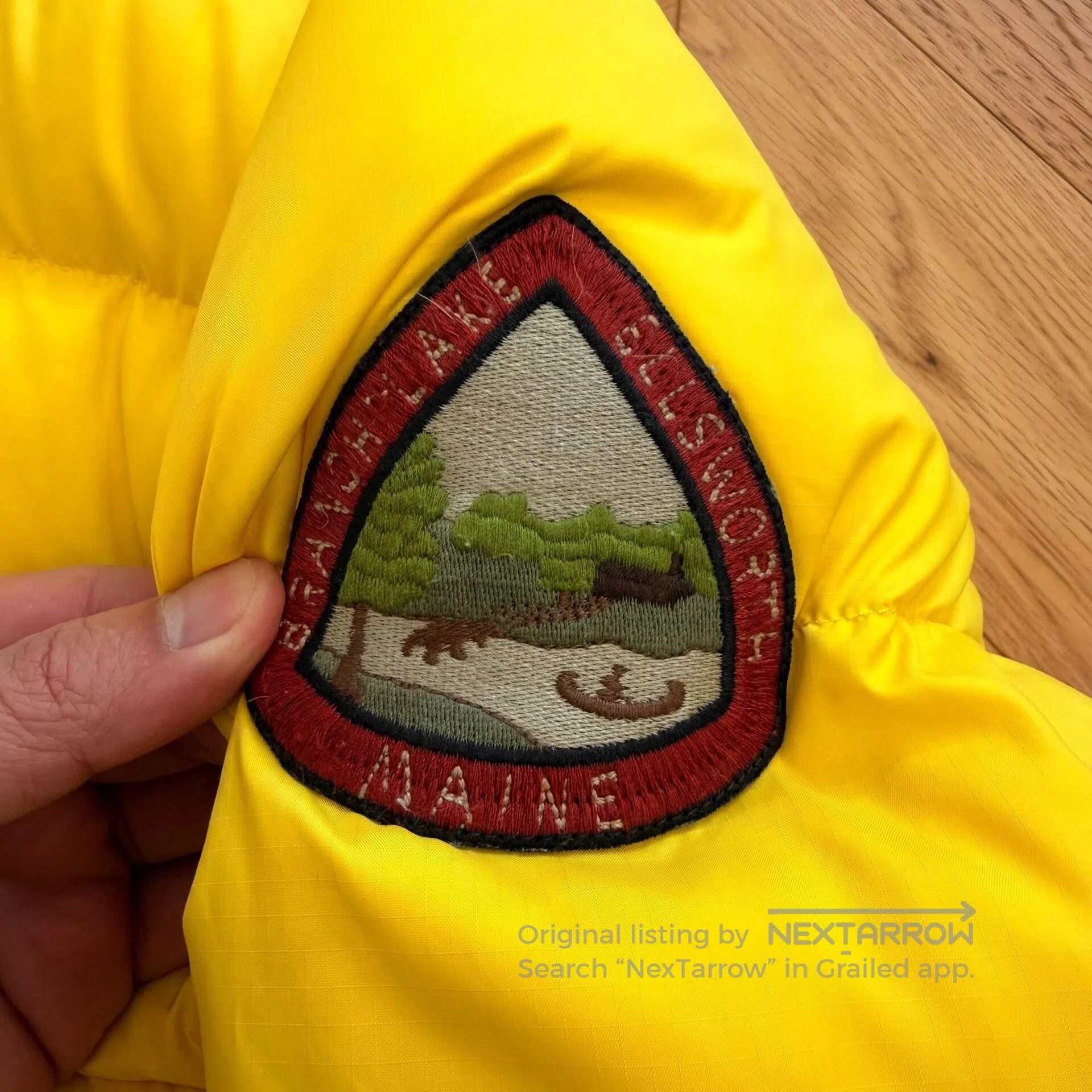 Rugby Ralph Lauren Yellow Hooded Puffer Jacket RL Rugby. Size US S / EU 44-46 / 1 - 6 Thumbnail