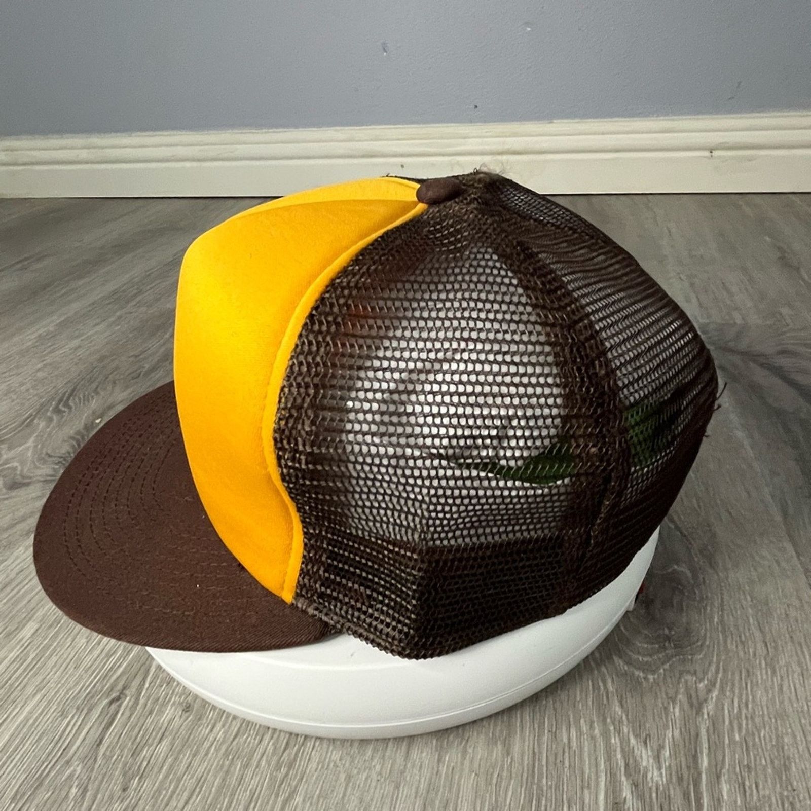 Hurley Hurley Warner Brown Snapback Adjustable Mesh Trucker Hat Size ONE SIZE - 2 Thumbnail