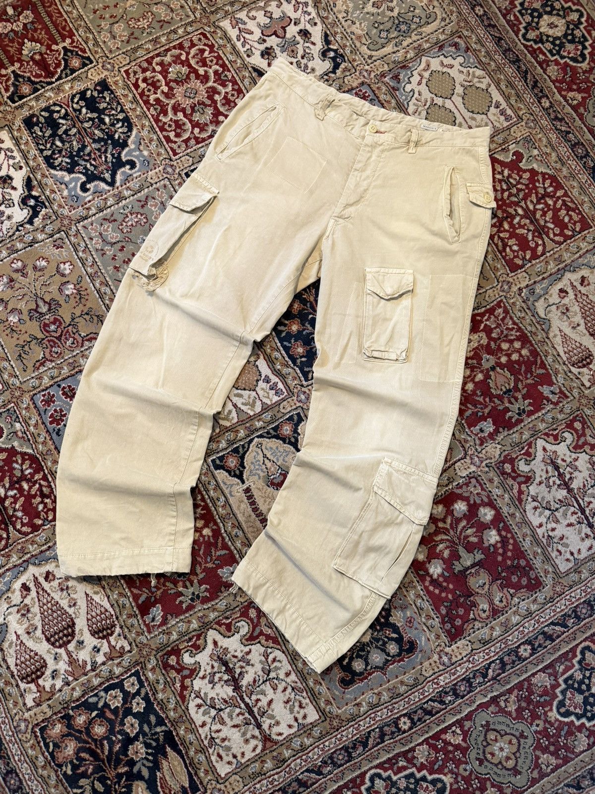 Mason's Mason’s Vintage Multi Pocket Pants Japanese Brand Rare Hype Size US 34 / EU 50 - 1 Thumbnail