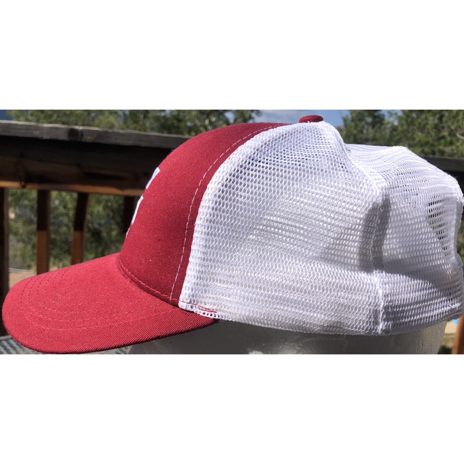J Brand Outhouse Designs Texas A&M Hat Snapback Red & White Brand Men One Size Red Sports Casual Size ONE SIZE - 5 Thumbnail