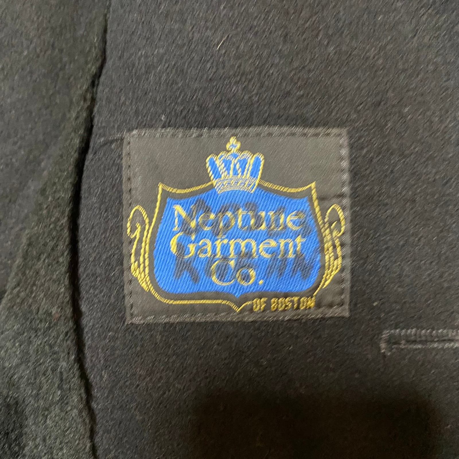 Other Neptune Garment Co Black Wool Military Pea Coat Size Small Size US S / EU 44-46 / 1 - 6 Thumbnail