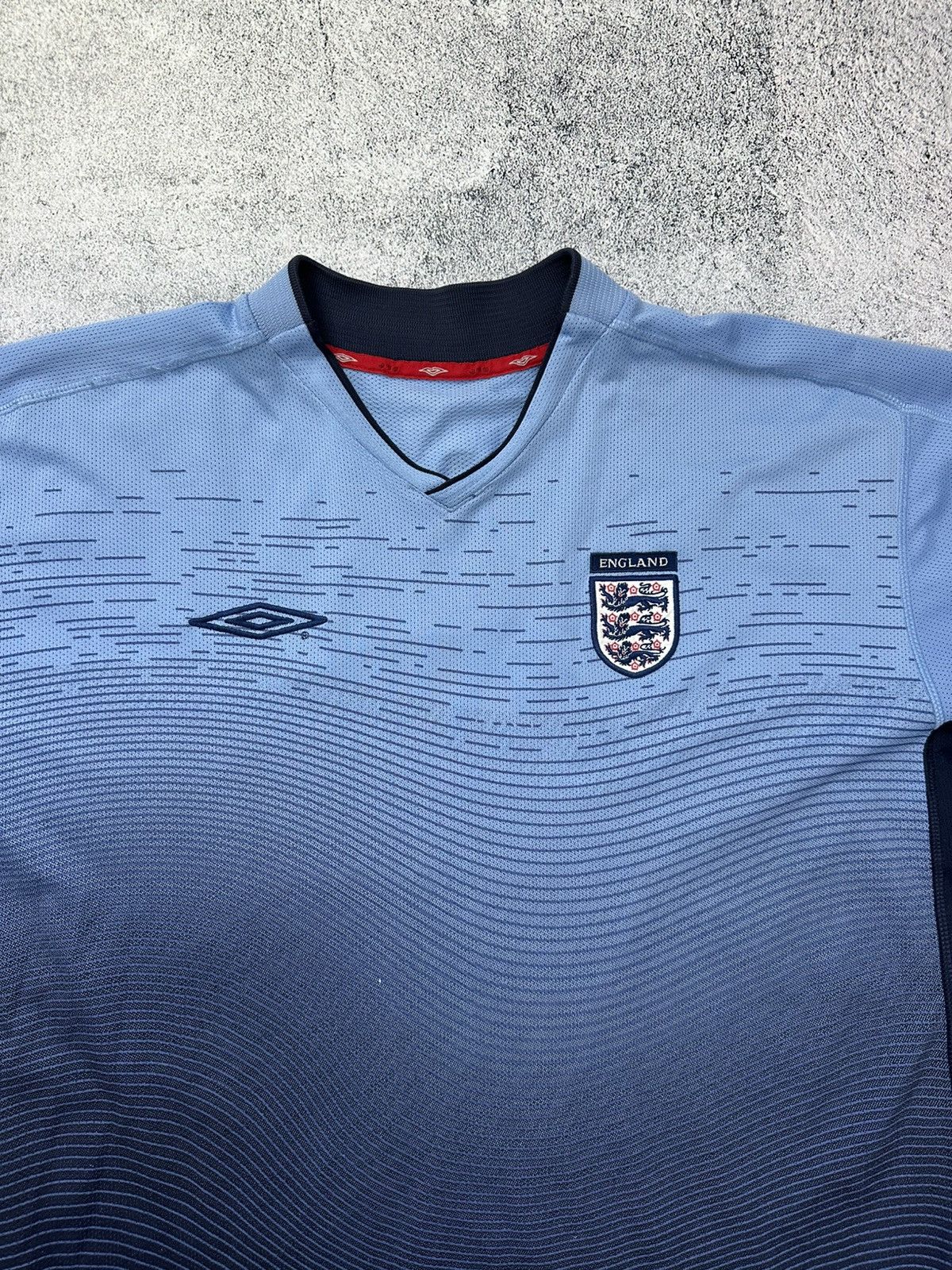Umbro Vintage Umbro England 90s Jersey Washed Style Size US XL / EU 56 / 4 - 6 Thumbnail