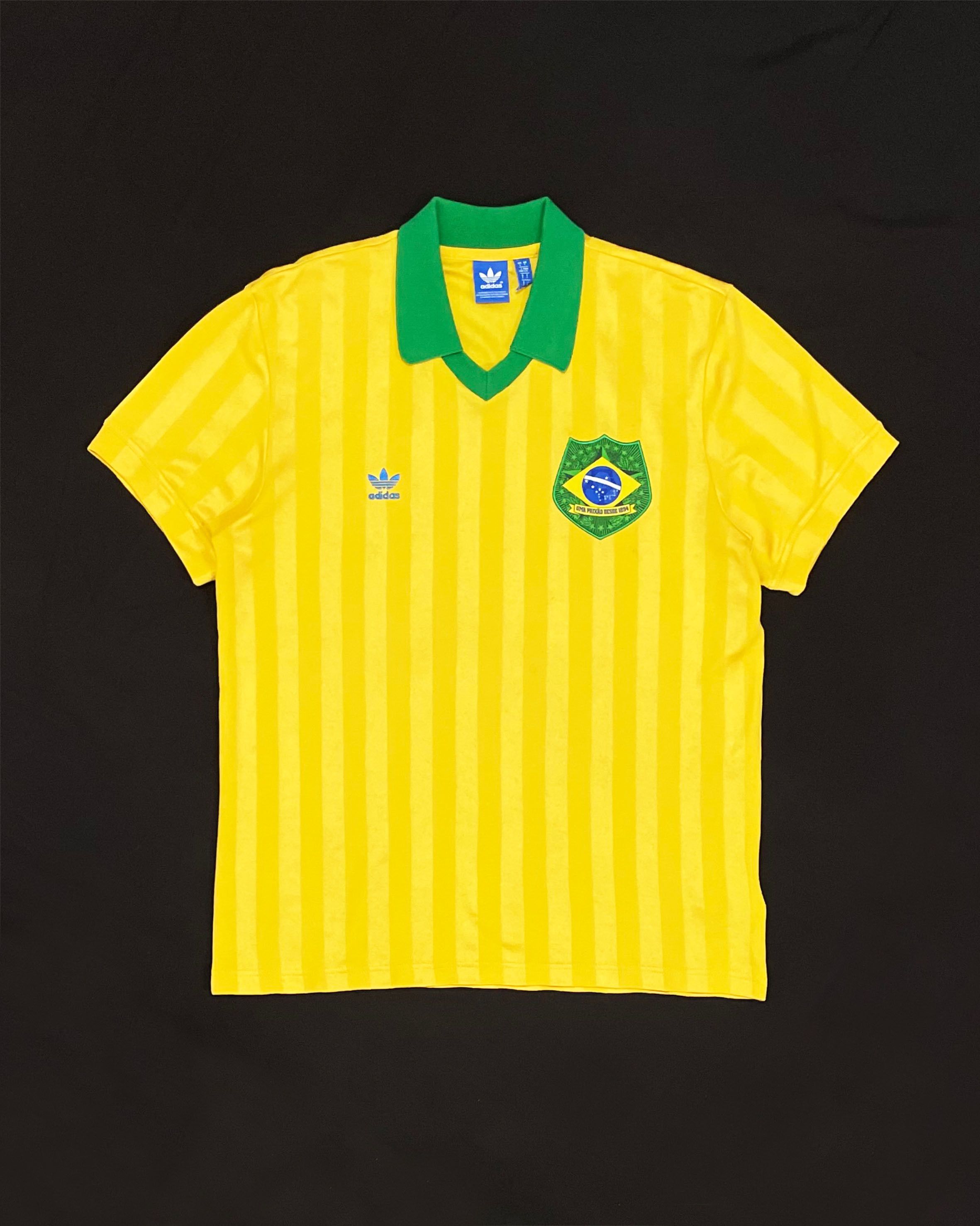 Adidas Brazil Brazuca Pelé 2014 Repro by Adidas Size US L / EU 52-54 / 3 - 1 Thumbnail