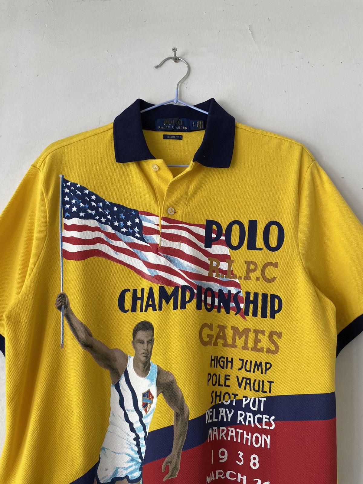 Polo Ralph Lauren Vintage Marathon Polo Ralph Lauren T-shirt Size US S / EU 44-46 / 1 - 4 Thumbnail