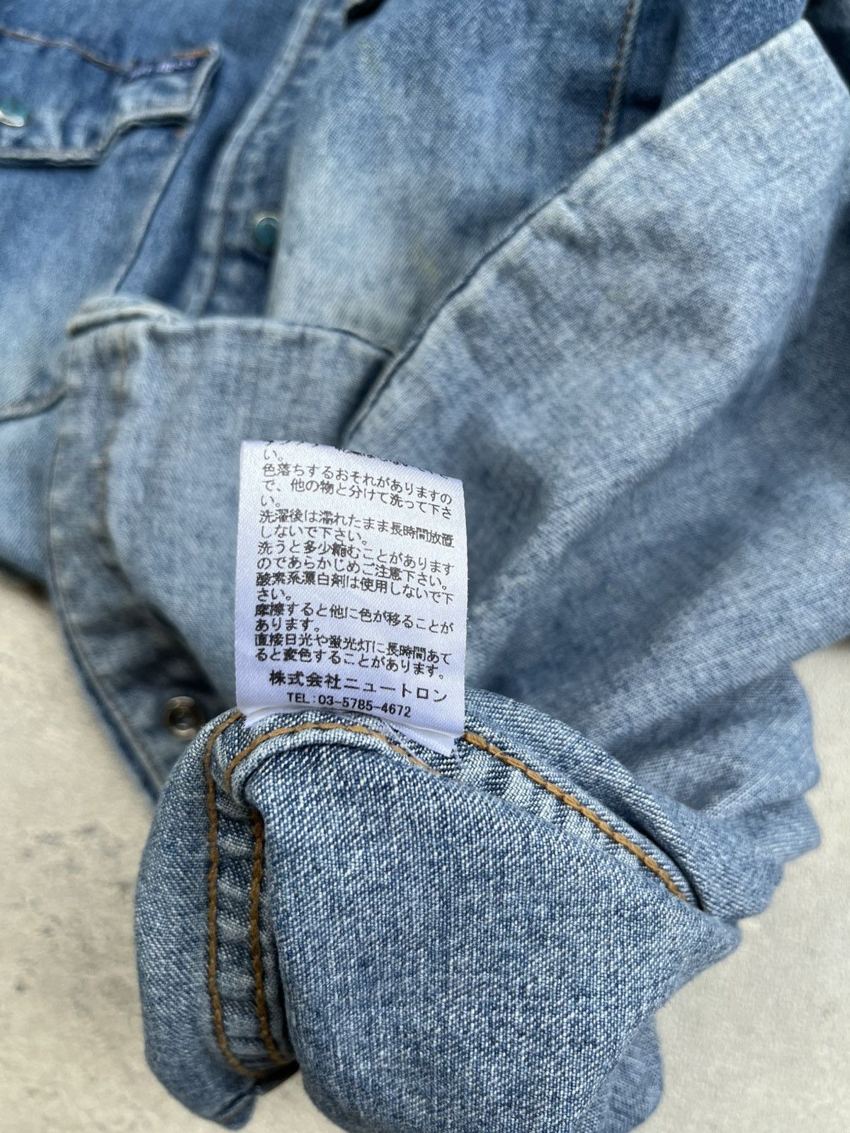 FUCT FUCT SSDD WASHED DESERT ANGEL DENIM SHIRT Size US M / EU 48-50 / 2 - 10 Thumbnail