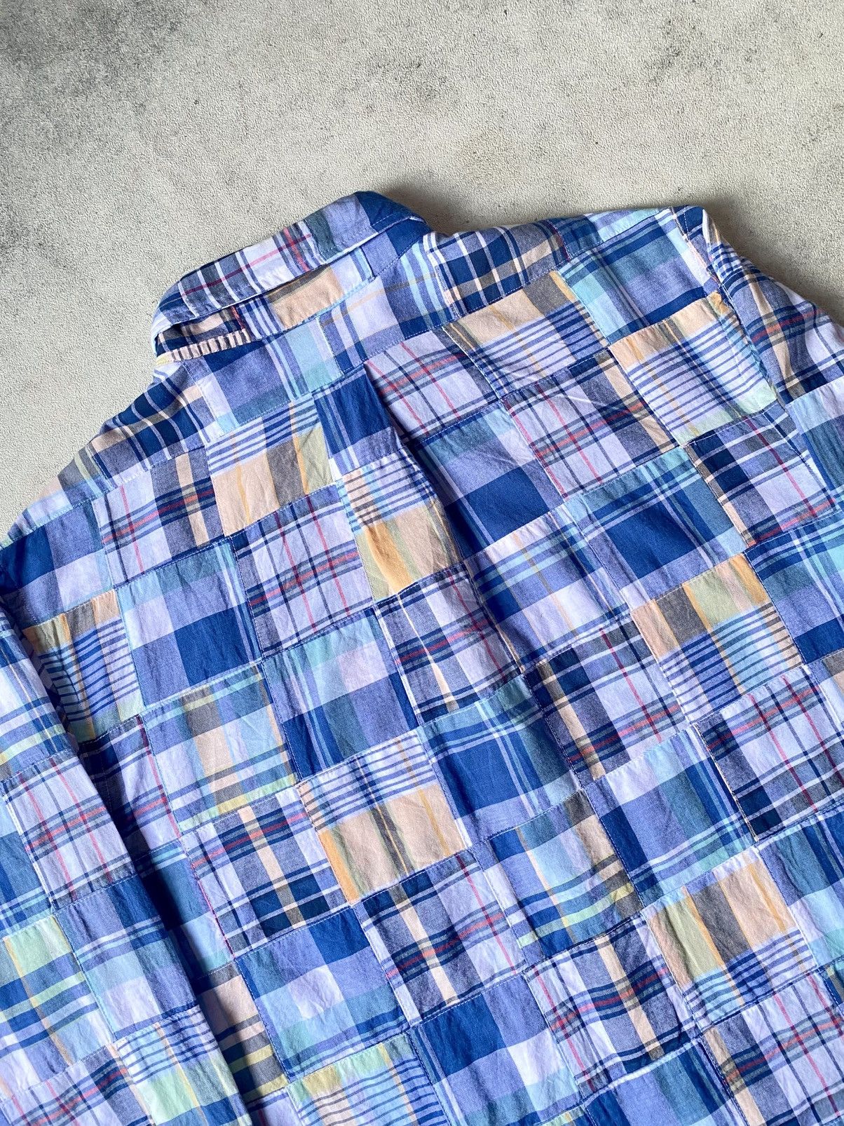 Brooks Brothers × Designer Brooks brother patchwork shirt button up Size US L / EU 52-54 / 3 - 6 Thumbnail