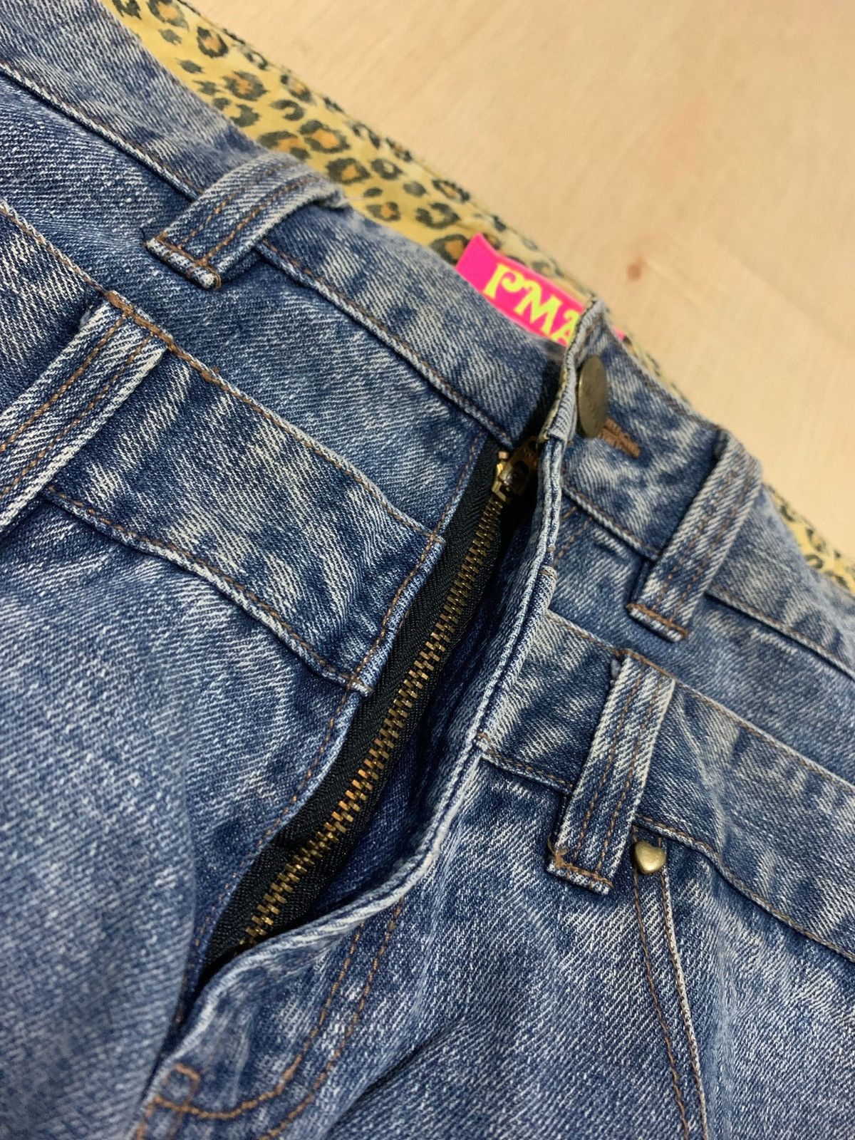 Hysteric Glamour × If Six Was Nine × Japanese Brand Vintage Y2k PMA Double Waist Zipper Jeans Size US 32 / EU 48 - 8 Thumbnail