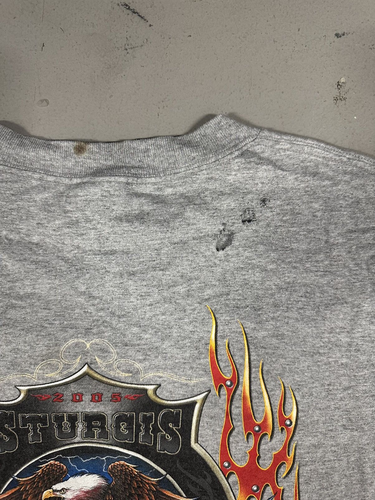 Harley Davidson × Vintage Vintage 2005 Y2K Sturgis Bike Tee Size XXL Size US XXL / EU 58 / 5 - 4 Thumbnail