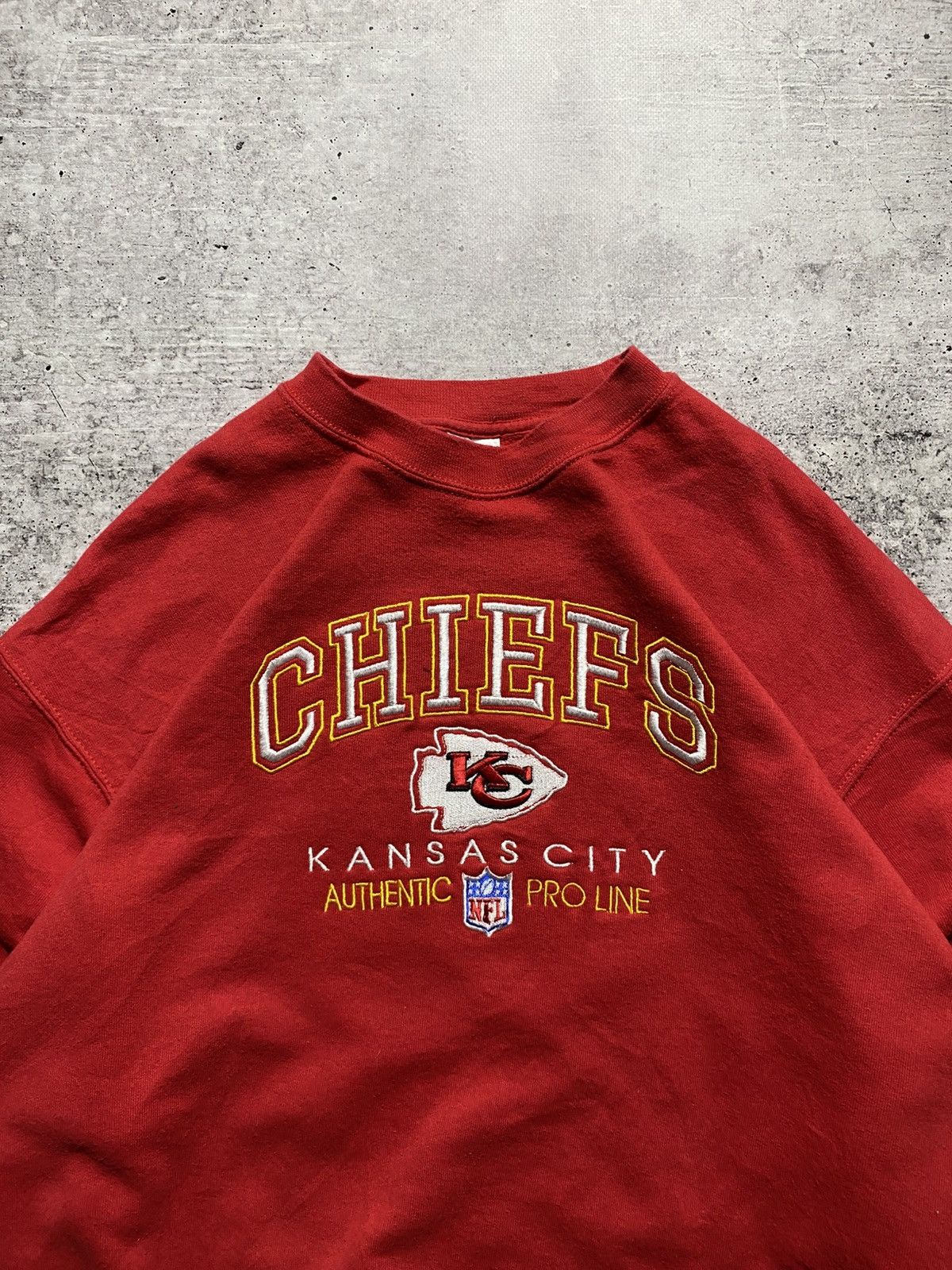 NFL × Vintage Chiefs vintage NFL sweatshirt Size US XL / EU 56 / 4 - 6 Thumbnail