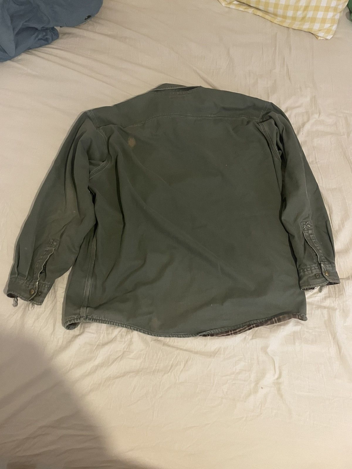 Carhartt Carharrt flannel lined work shirt Size US XXL / EU 58 / 5 - 2 Thumbnail