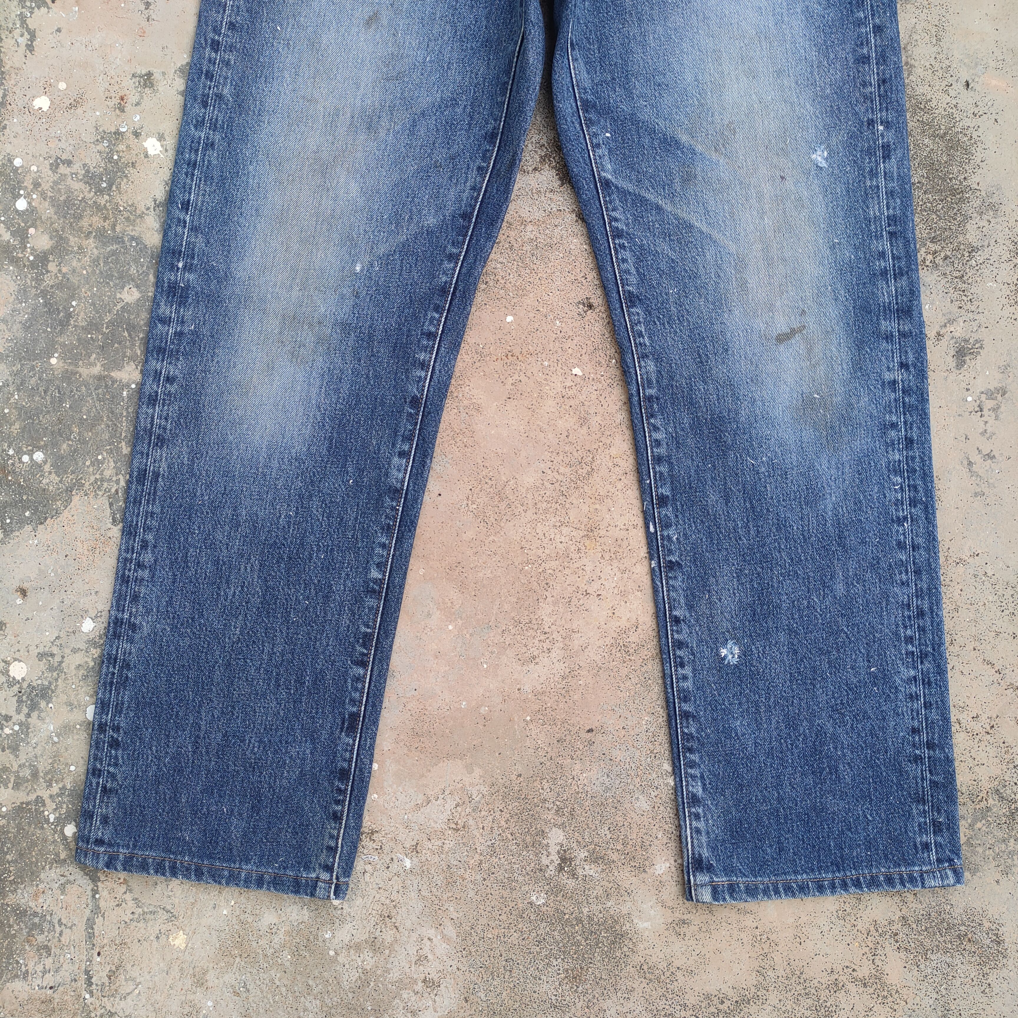 Japanese Brand VINTAGE JAPANESE FADED DENIM JEANS PANTS Size US 32 / EU 48 - 3 Thumbnail