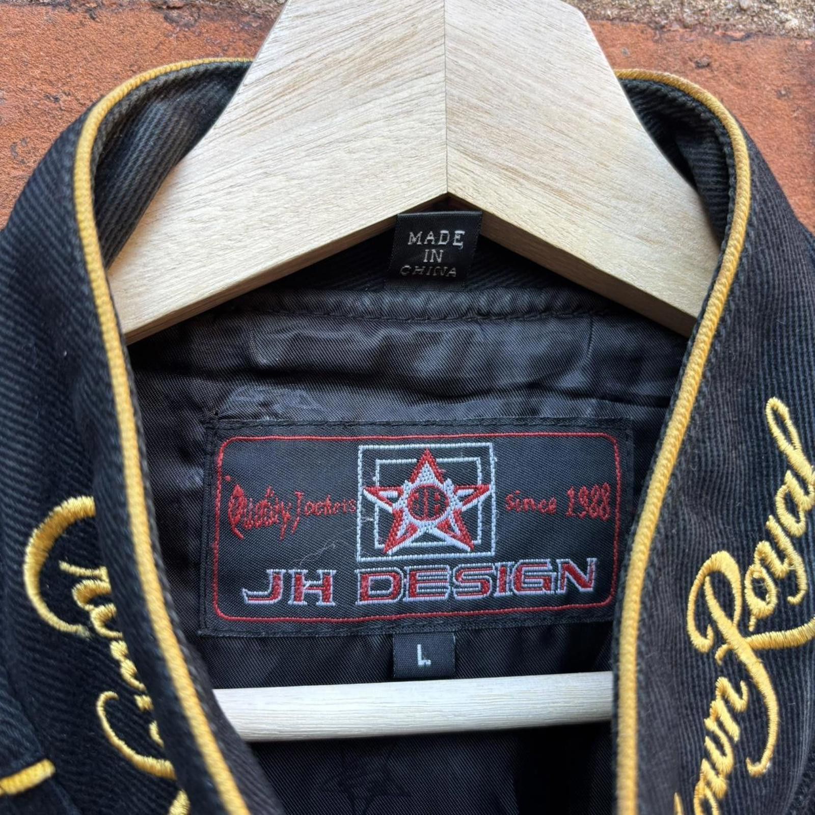 JH Design vintage JH design crown royal nascar jacket 90s L Size US L / EU 52-54 / 3 - 8 Thumbnail