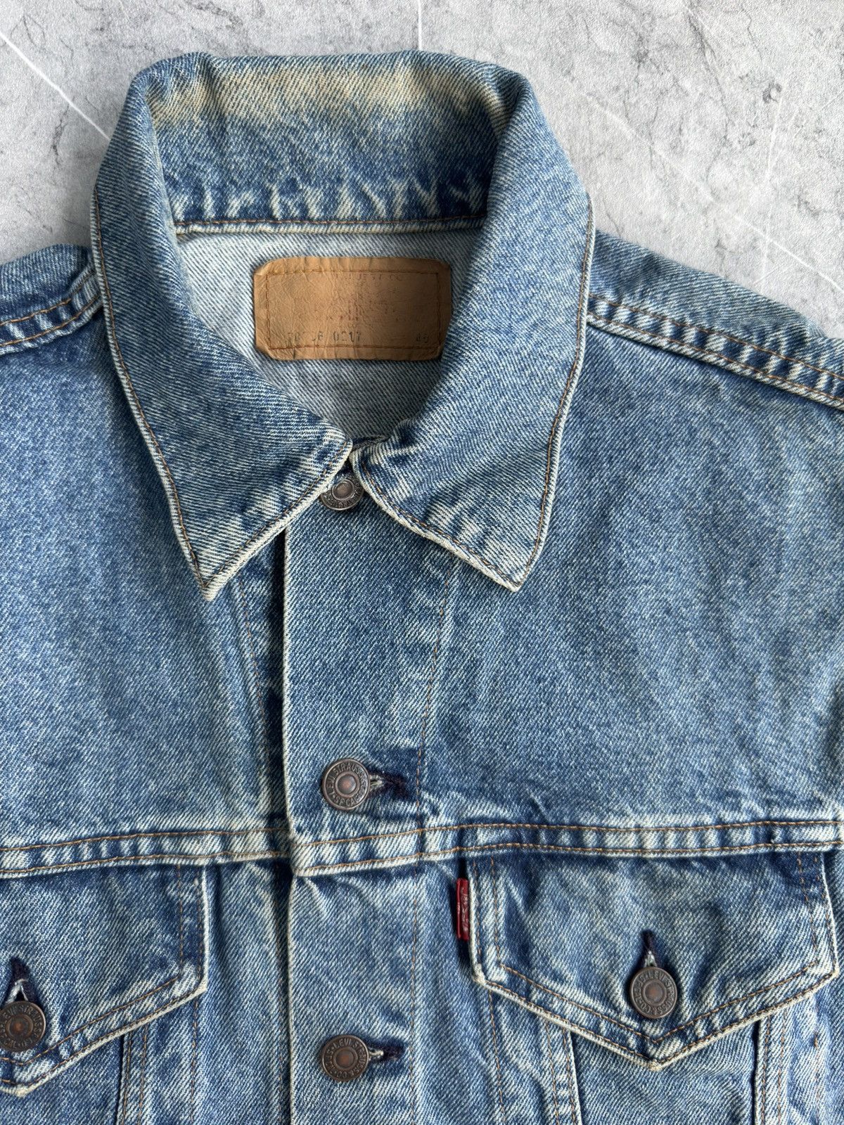 Levi's Vintage Clothing Levi's denim vest jacket Size US L / EU 52-54 / 3 - 2 Thumbnail