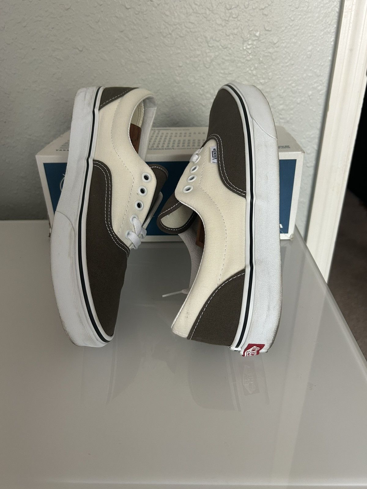 Vans Vans Era Green/Cream Size US 10 / EU 43 - 5 Thumbnail