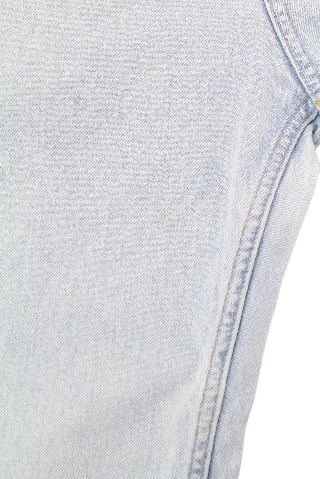 Calvin Klein 90S STRAIGHT W30 Light Blue Washed Zip Fly Denim 85298 Size US 30 / EU 46 - 14 Thumbnail