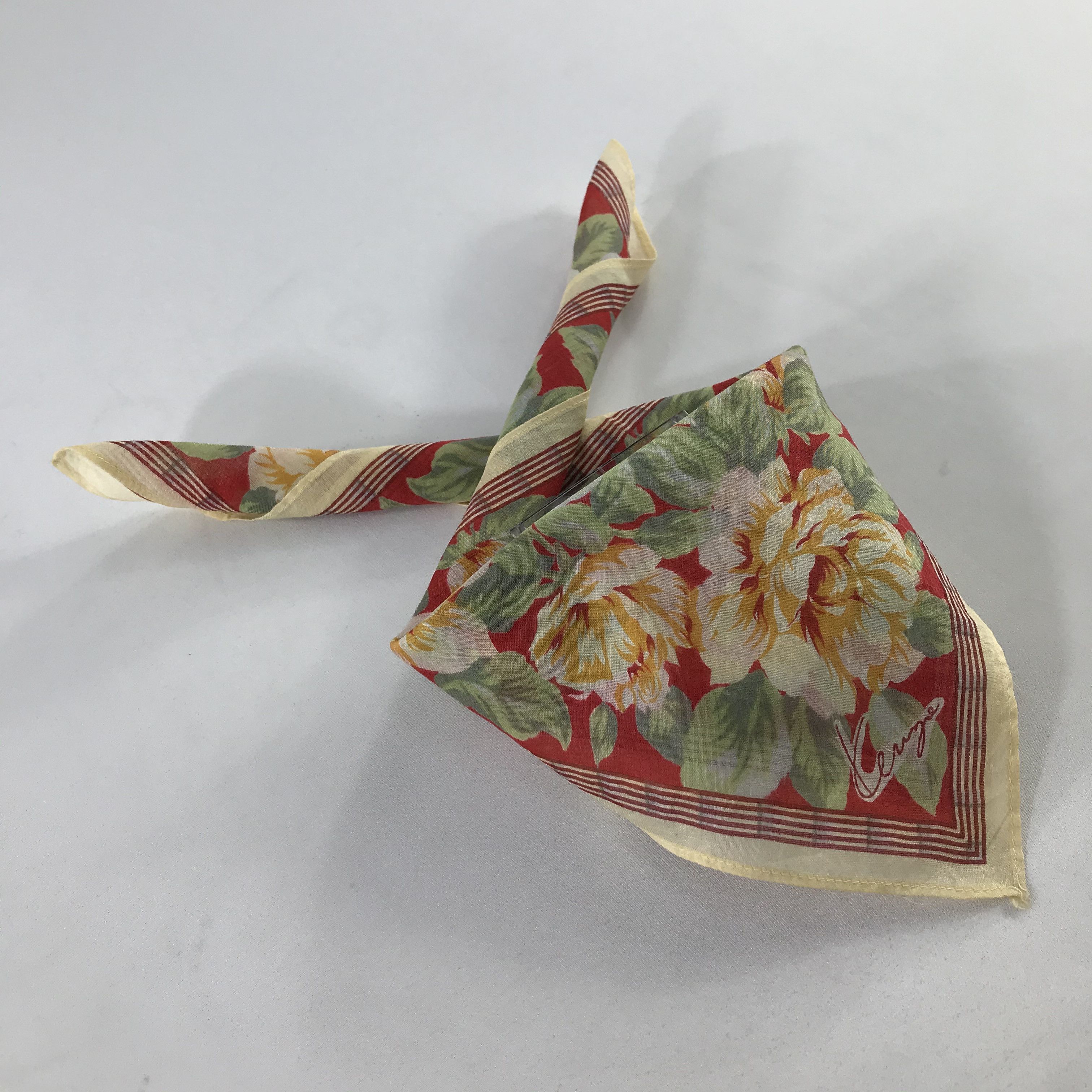 Kenzo Kenzo Bandana / Handkerchief / Neckerchief - S1102 Size ONE SIZE - 4 Thumbnail