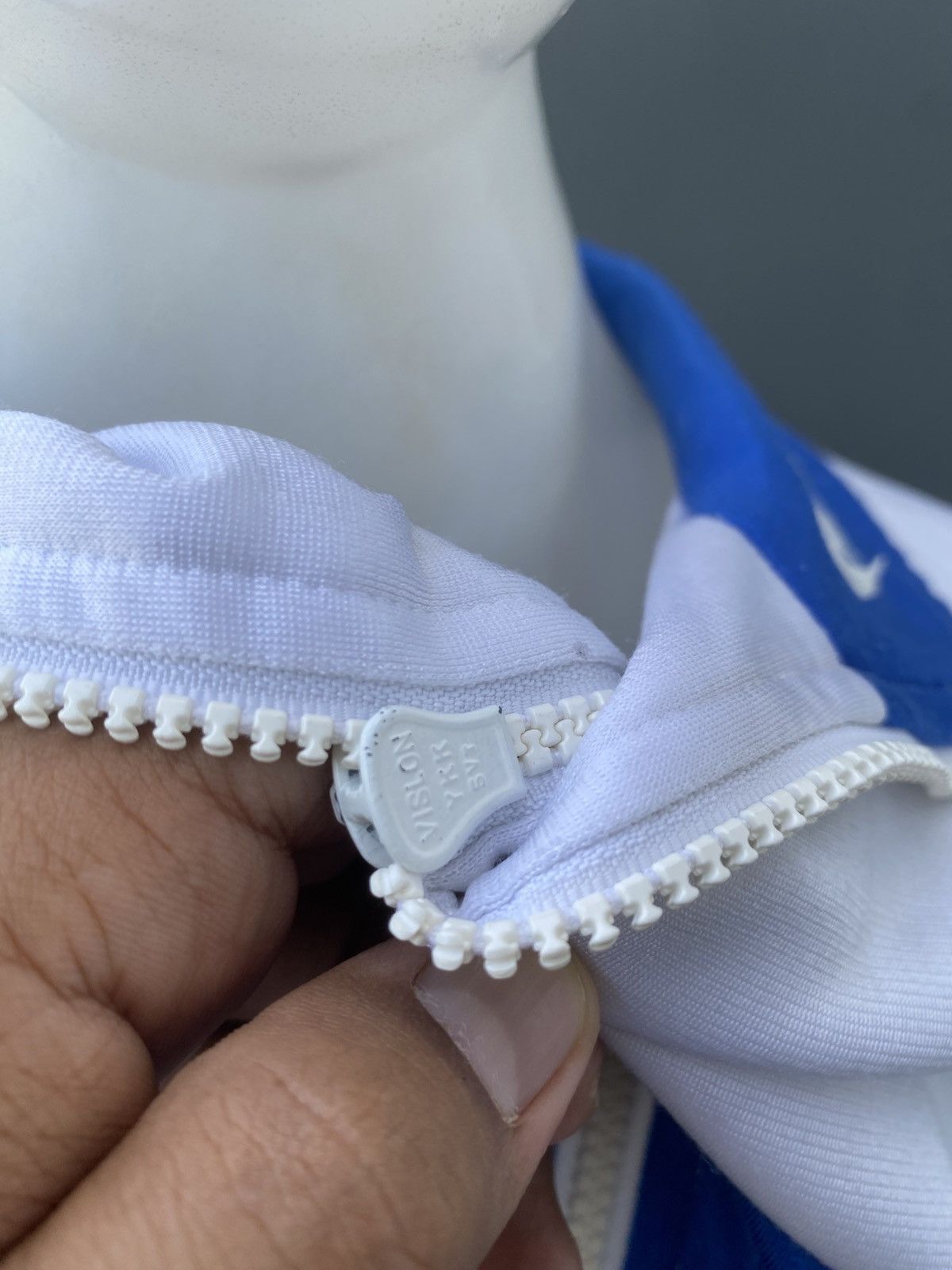 Nike × Sports Specialties VTG 1996 NIKE AZZURI ITALY WORLD CUP TRAINER TRACKTOP Size US L / EU 52-54 / 3 - 9 Thumbnail