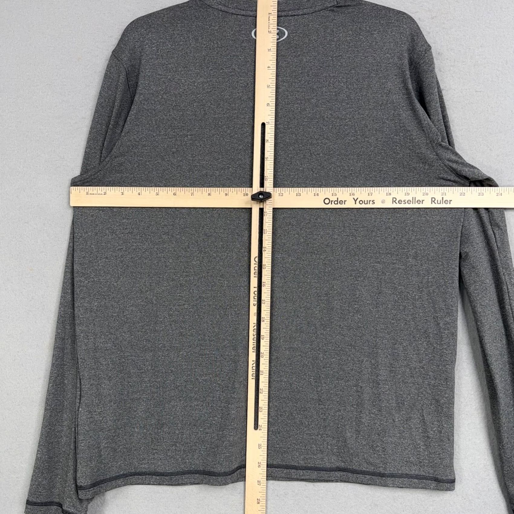Under Armour Under Armour Shirt Mens Large Gray Denver Athl Club UPF 50 Long Sleeve Sun Shirt Mens Large Gray Athletic UV Protection Gym & Training Women? Size US L / EU 52-54 / 3 - 7 Thumbnail