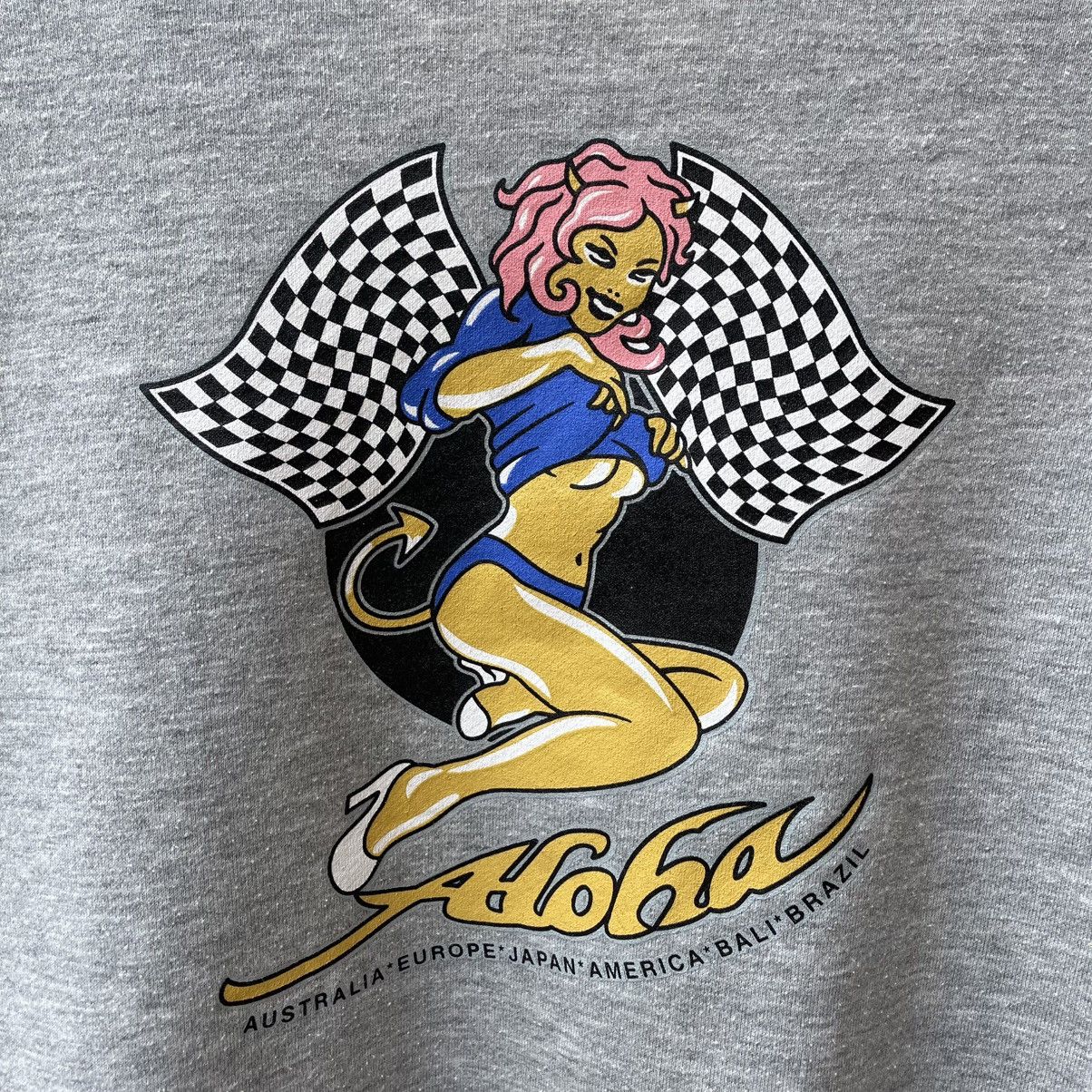 Vintage 🔥Vintage 90s Aloha Big Logo Surf Skate Sweatshirts Size US S / EU 44-46 / 1 - 3 Thumbnail