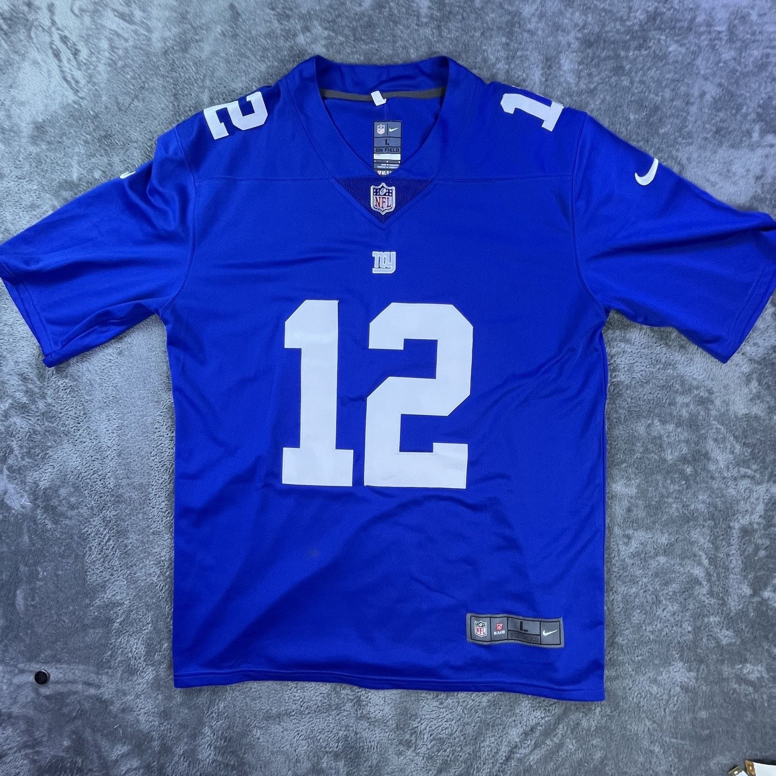 Nike Nike NFL New York Giants Jersey On Field Waller 12 Stitched Size US L / EU 52-54 / 3 - 1 Thumbnail