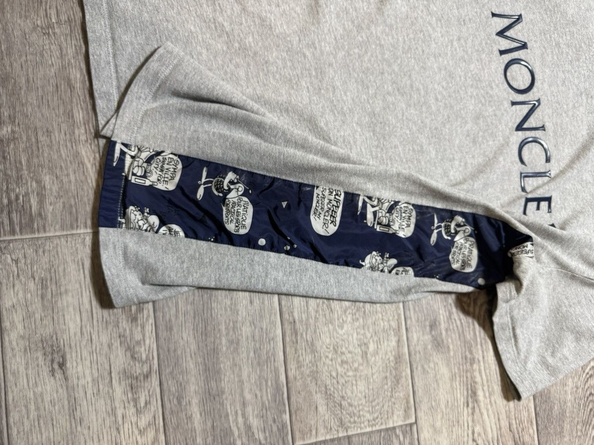Moncler Moncler Letter Logo Maglia Short Sleeve t-shirt Size US M / EU 48-50 / 2 - 3 Thumbnail