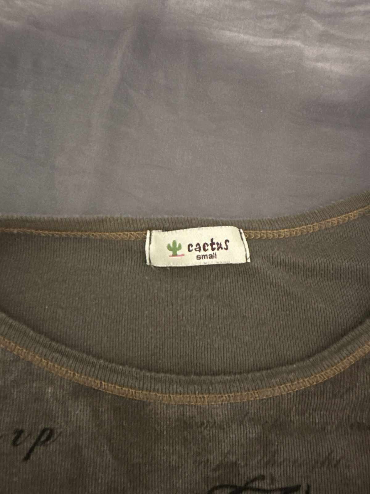 Travis Scott Vintage Y2K half sleeve top Size S / US 4 / IT 40 - 4 Thumbnail