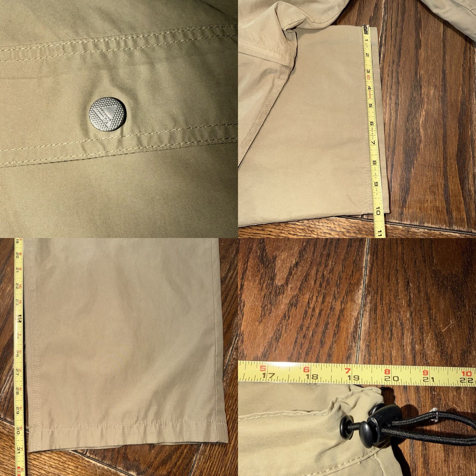Levi's Levi's Silvertab Data Men's XL Convertible Cargo Pants Shorts Khaki 38x31 Jogger 90s Vintage? Size US 36 / EU 52 - 9 Thumbnail