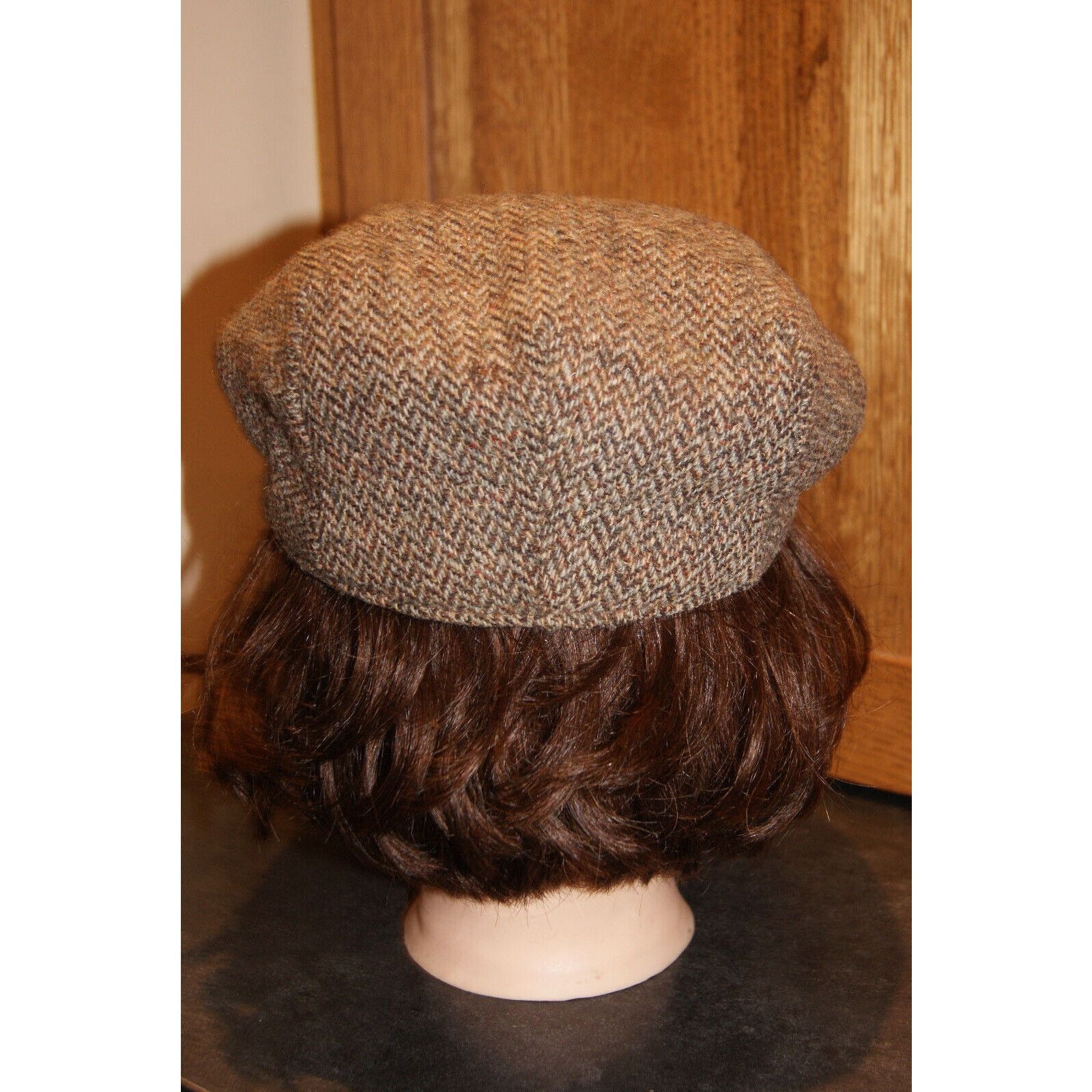 Other VTG Tweed Cap Hat Newsboy Brown Wool Thinsulate Mens M USA Size ONE SIZE - 4 Thumbnail
