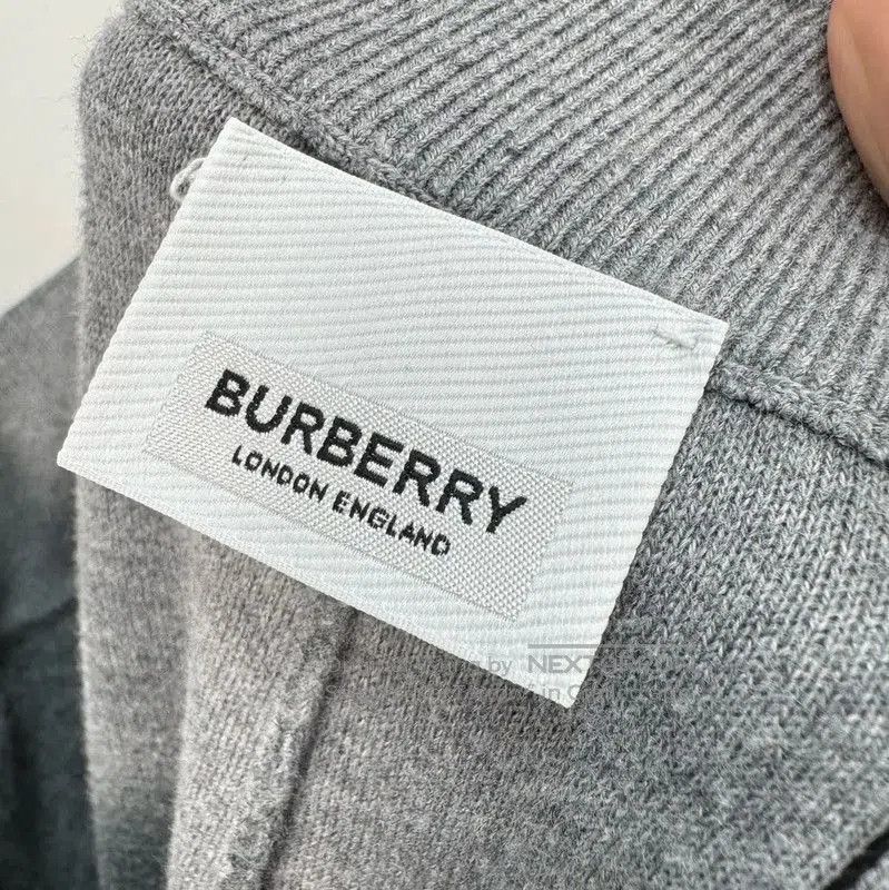 Burberry Burberry Gray Wool Logo Knit Casual Pants. Size 23" - 5 Thumbnail