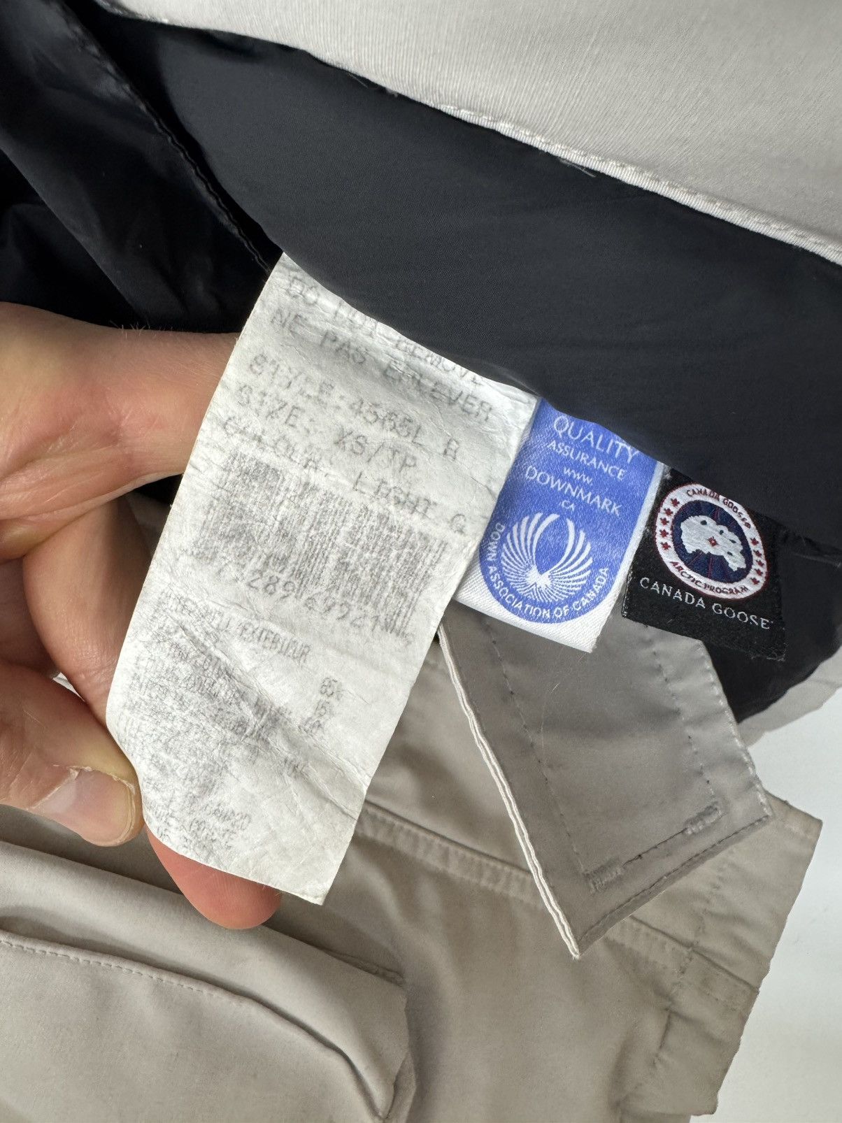 Canada Goose Canada Goose Expedition Beige Down Fur Coat Parka Jacket Size US XS / EU 42 / 0 - 7 Thumbnail