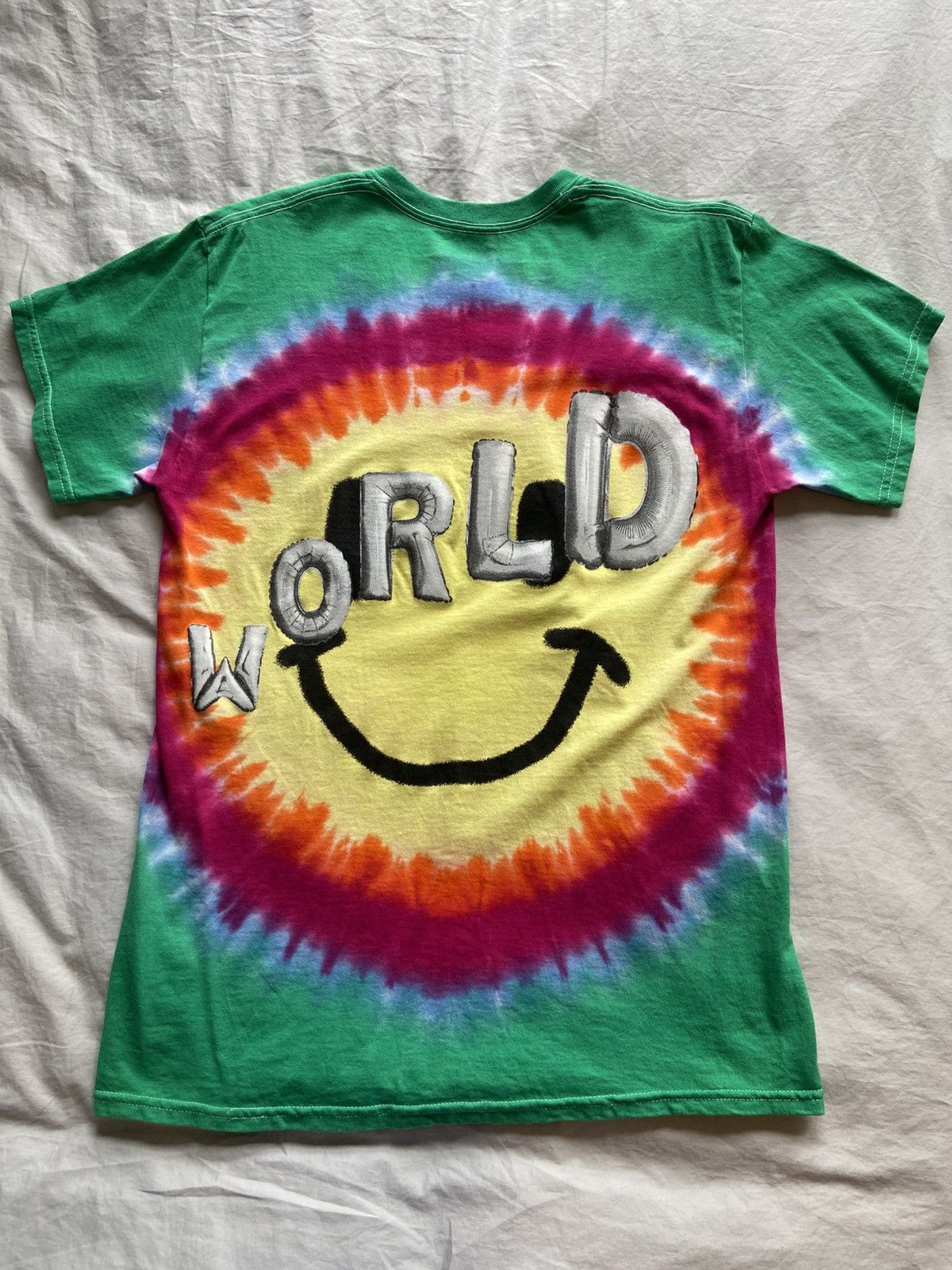 Travis Scott Travis Scott Astroworld Smiley tee Size US M / EU 48-50 / 2 - 2 Thumbnail