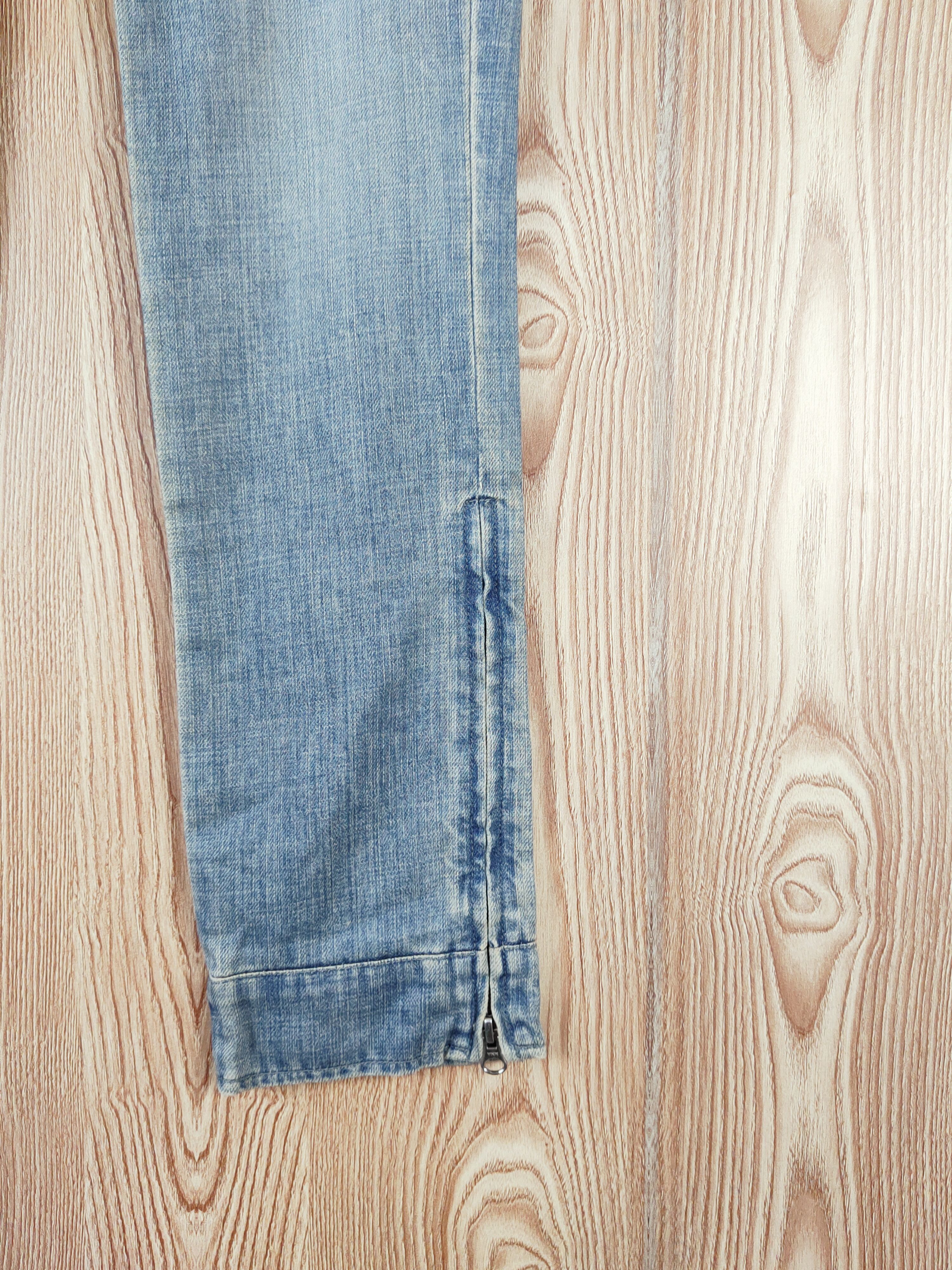 Jil Stuart Jill Stuart Blue Faded Distressed Ripped Jeans #W192 Size 27" / US 4 / IT 40 - 8 Thumbnail