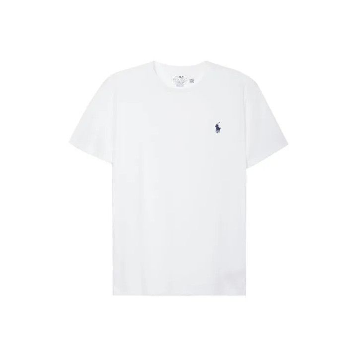 Polo Ralph Lauren Polo Ralph Lauren Logo Embroidered Solid Crew Neck Short Sleeve T-Shirt Size US XL / EU 56 / 4 - 1 Thumbnail