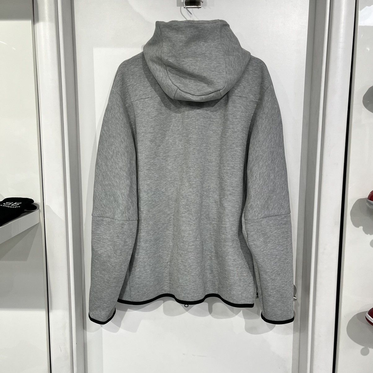 Nike Nike Tech Fleece Full-Zip Hoodie Grey Size US XL / EU 56 / 4 - 2 Thumbnail