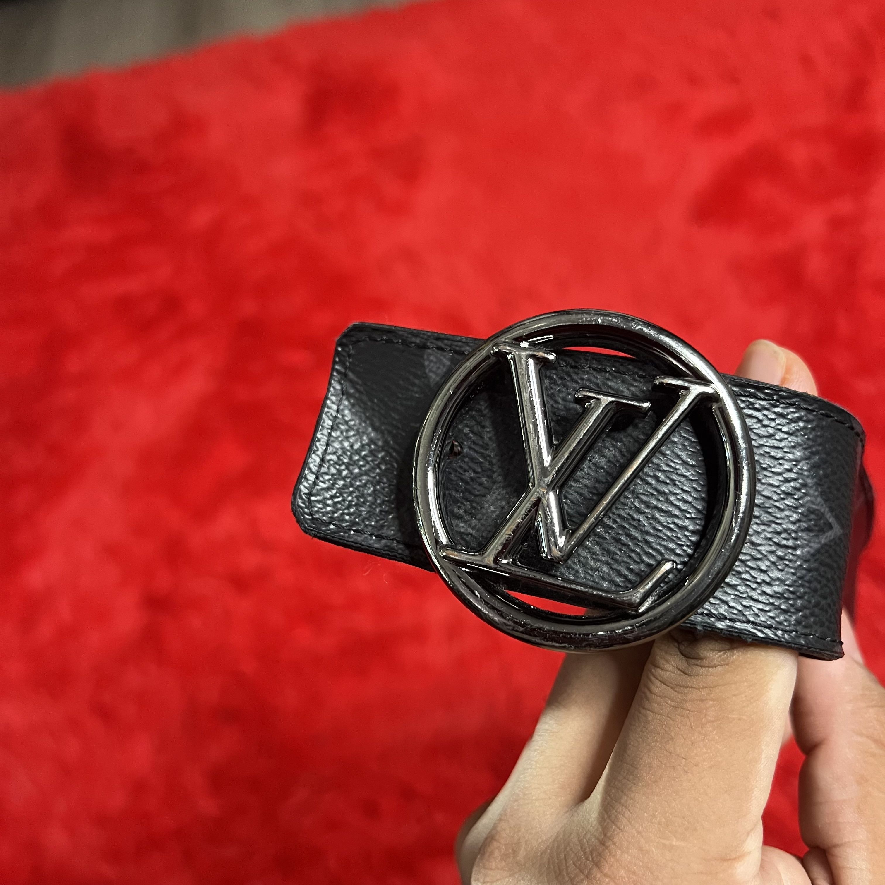Louis Vuitton Louis Vuitton Reversible Belt Monogram Black Size 30 - 2 Thumbnail