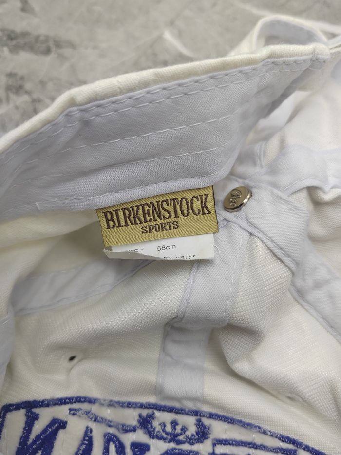 Birkenstock Vintage Birkenstock American Culture Distressed Cap Hat Size ONE SIZE - 5 Thumbnail