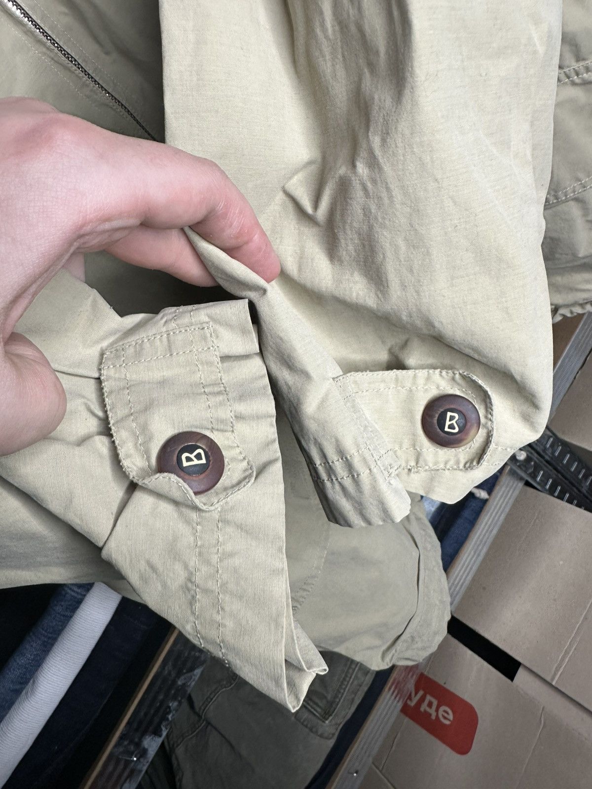 Bogner Vintage Bogner Sports Hooded Parka Jacket Beige Men’s Size M Size US M / EU 48-50 / 2 - 7 Thumbnail