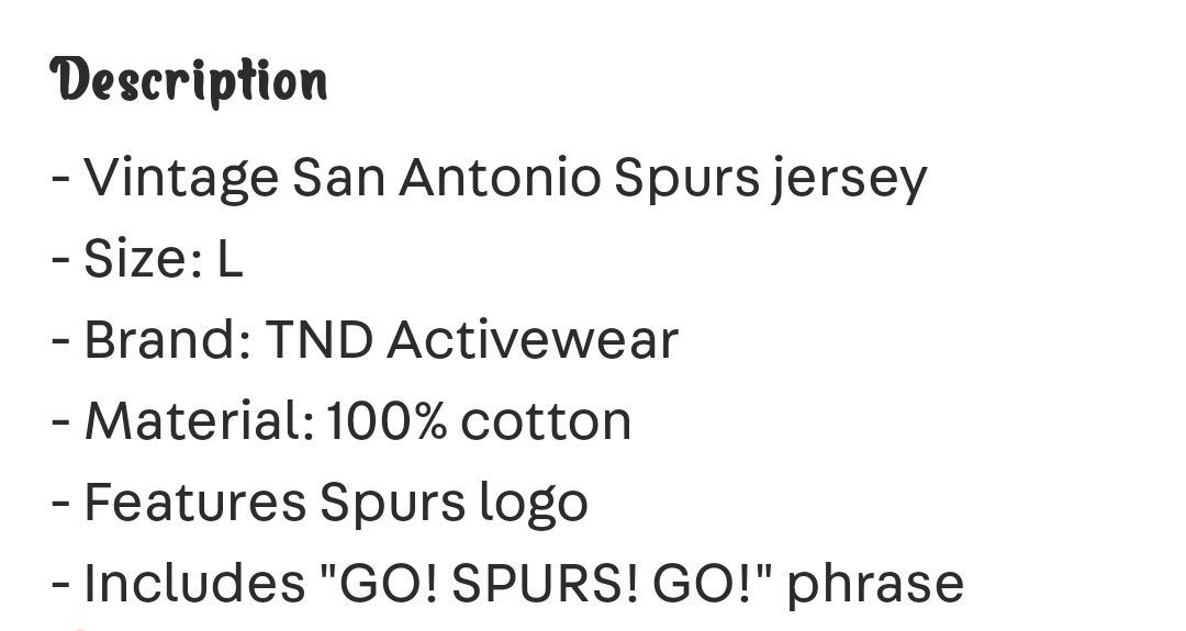 Vintage Vtg Tnd San Antonio Basketball Jersey Tshirts Size US L / EU 52-54 / 3 - 7 Thumbnail