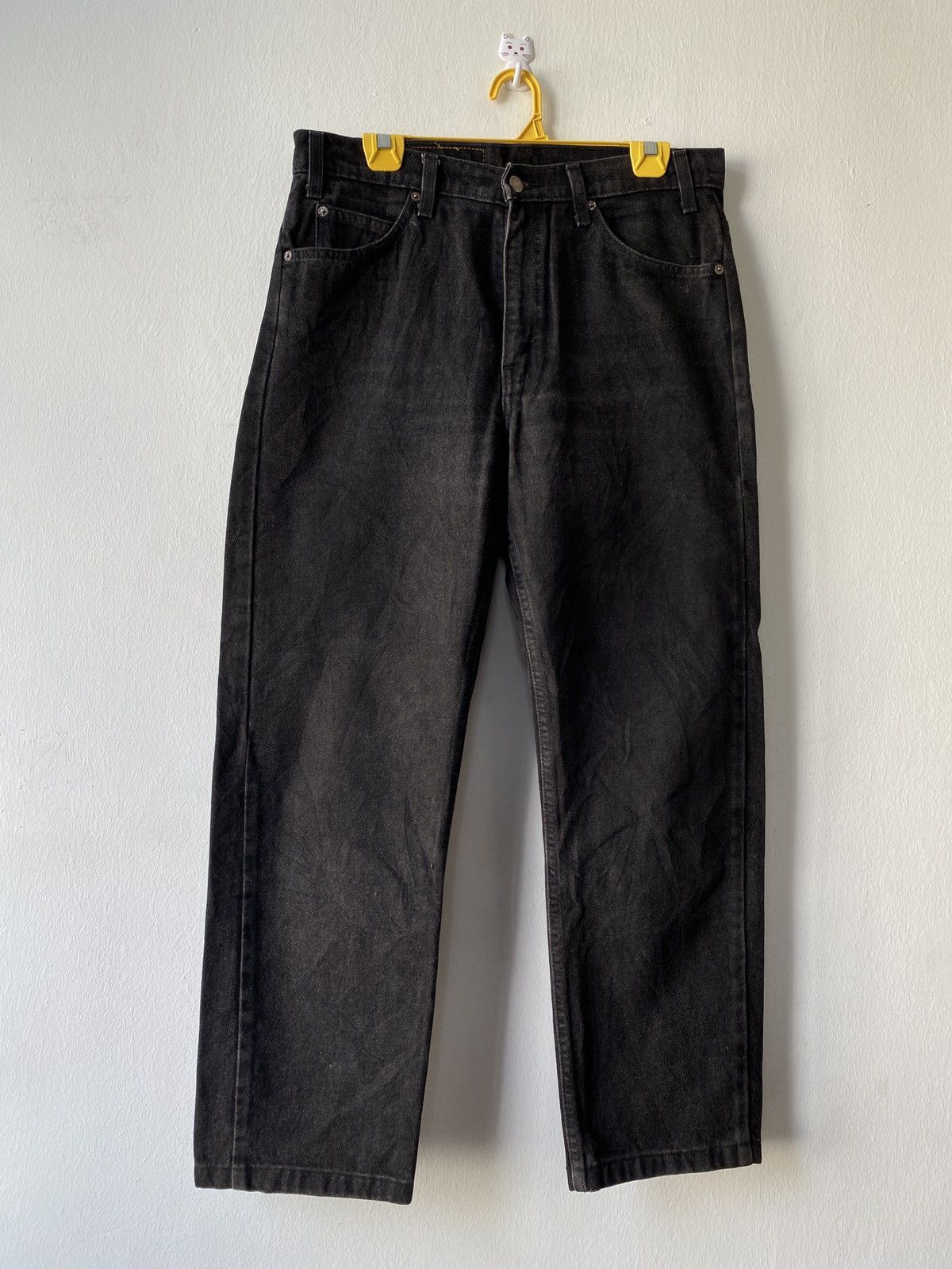 Levi's × Levi's Vintage Clothing × Vintage Vintage 90s Levi’s 505 Regular Fit Straight Leg Orange Tab Size US 33 - 1 Thumbnail
