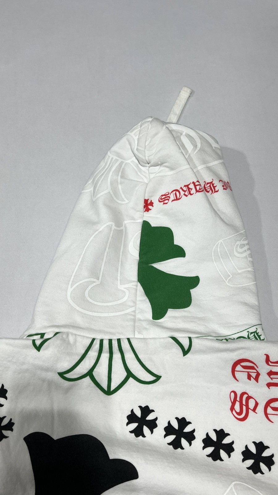 Chrome Hearts Chrome Hearts Stencil White Hoodie Size US XS / EU 42 / 0 - 18 Thumbnail
