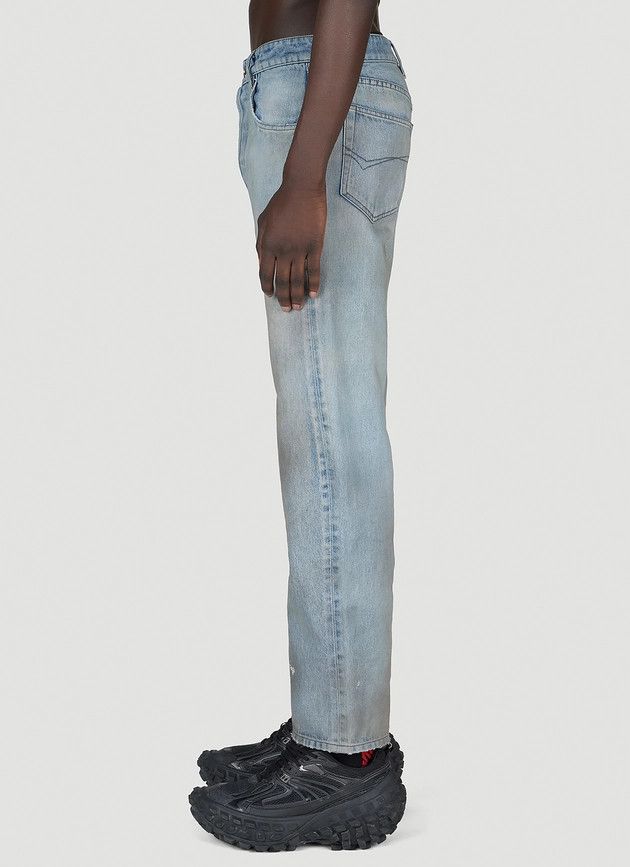 Balenciaga o1in1g0924 O Leg Pants in Blue Size US 32 / EU 48 - 2 Thumbnail