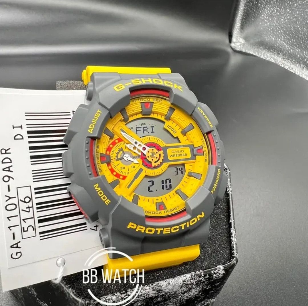 Casio × G Shock Casio G Shock GA-110Y-9A Size ONE SIZE - 2 Thumbnail