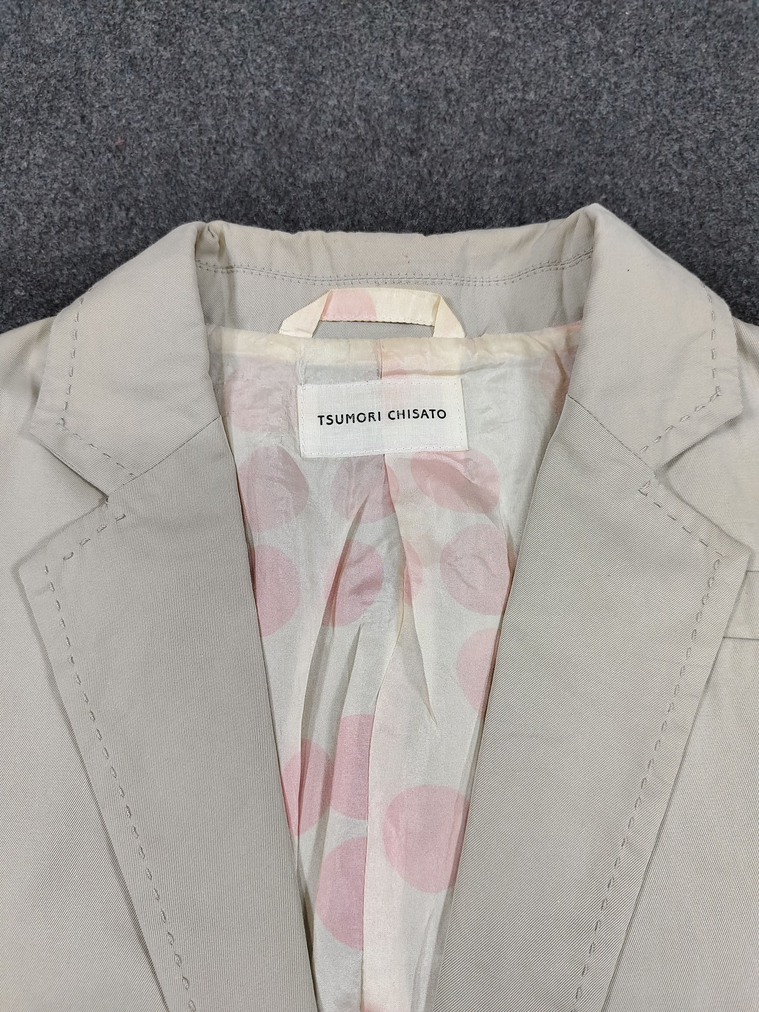Tsumori Chisato Tsumori Chisato- Soft Decontruction Tailored Cropped Blazer Size M / US 6-8 / IT 42-44 - 8 Thumbnail