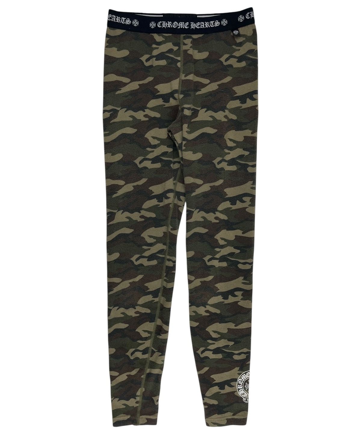Chrome Hearts Chrome Hearts Camo Horseshoe Logo Print Leggings Size 26" / US 2 / IT 38 - 2 Thumbnail