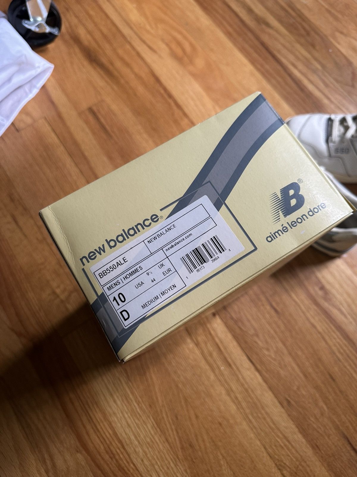 Aime Leon Dore × New Balance Aime Leon Dore/New Balance 550 “White Grey” Size US 10 / EU 43 - 9 Thumbnail