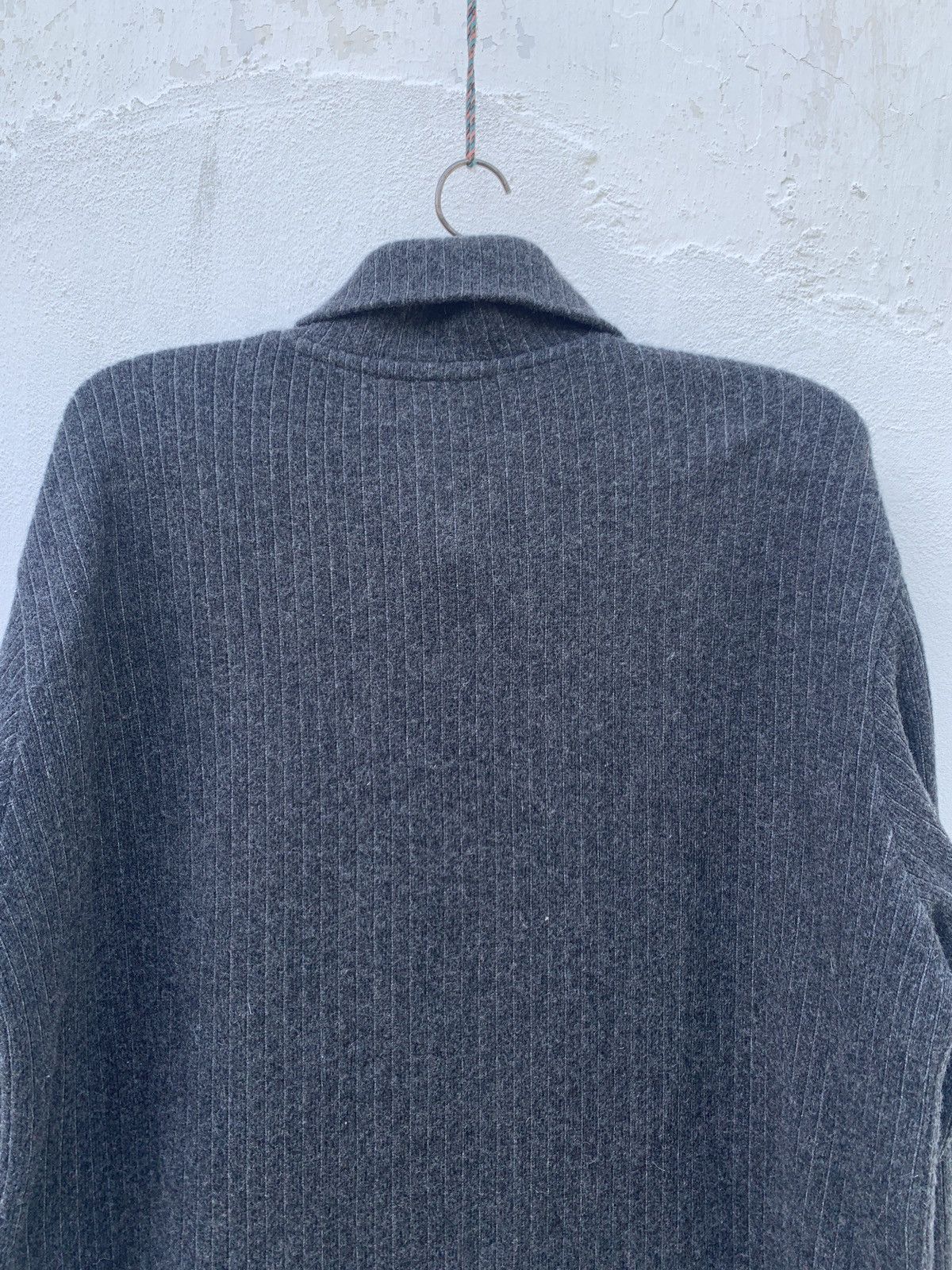 Gianfranco Ferre Vintage Gianfranco Ferre Ribbed Turtleneck Wool Sweater Size US M / EU 48-50 / 2 - 9 Thumbnail